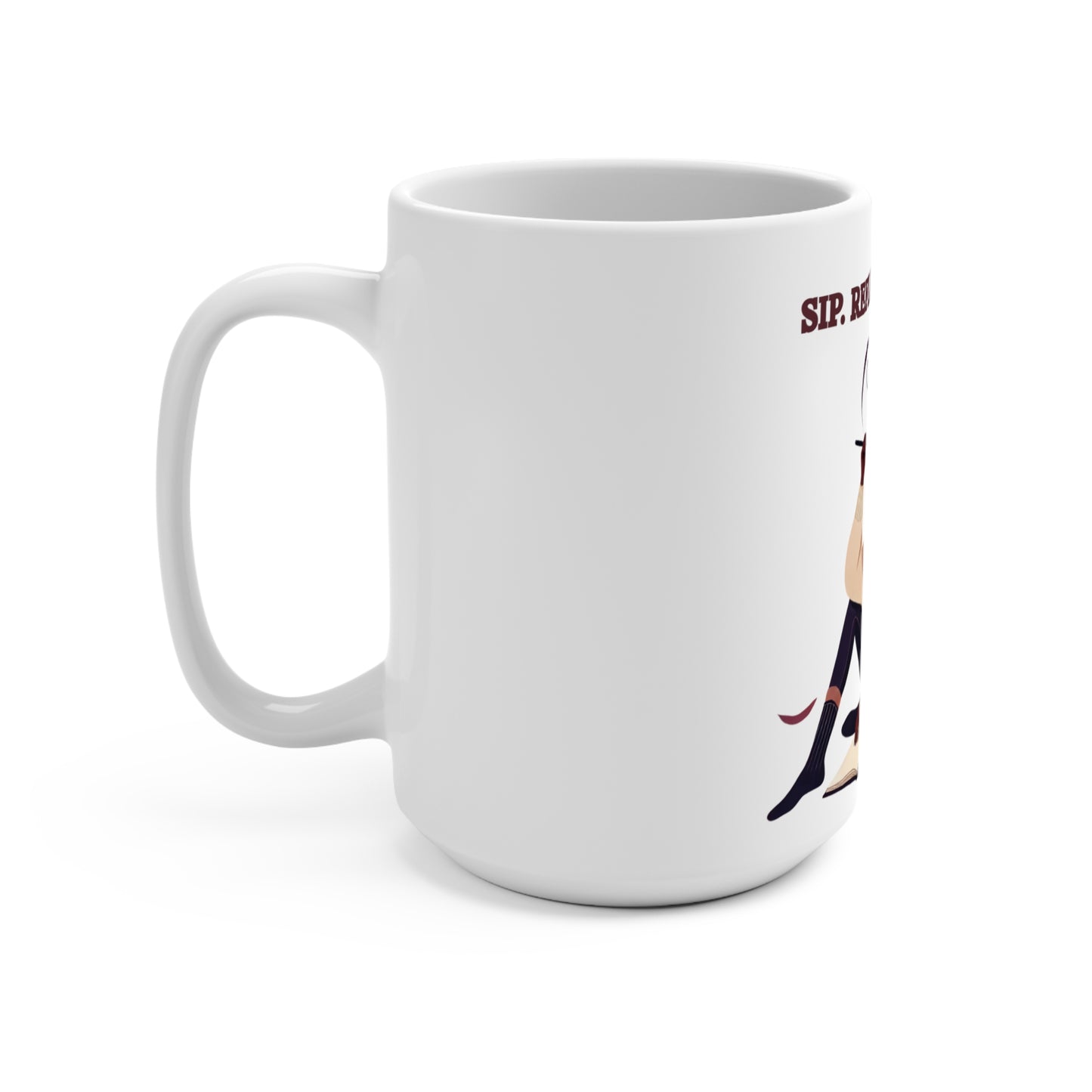 Sip, Reflect, Become Mug | Inspirational Coffee Gift by Joyous Life