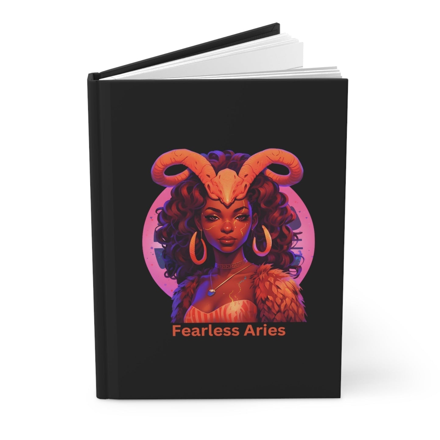 Fearless Aries – Celestial Elegance Hardcover Journal | Joyous Life Journals