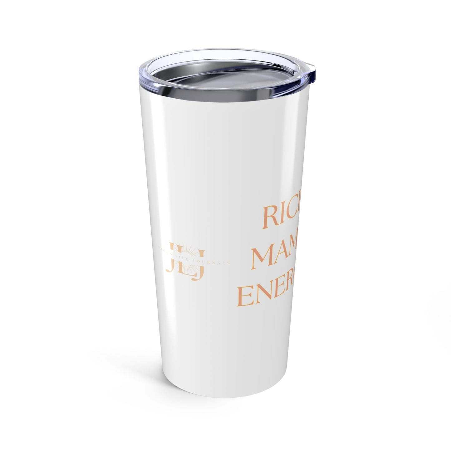 Rich Mama Energy Tumbler – Inspirational 20oz Stainless Steel Drinkware for Women of Faith