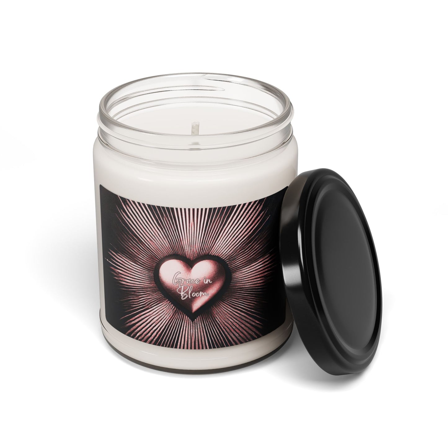 Grace in Bloom – 9oz Sage & Lavender Scented Candle | Self-Love & Serenity | Joyous Life Journals