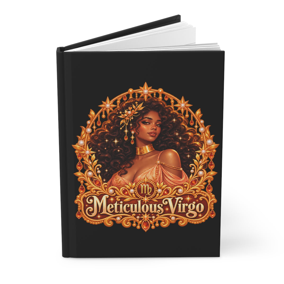 Meticulous Virgo Hardcover Journal