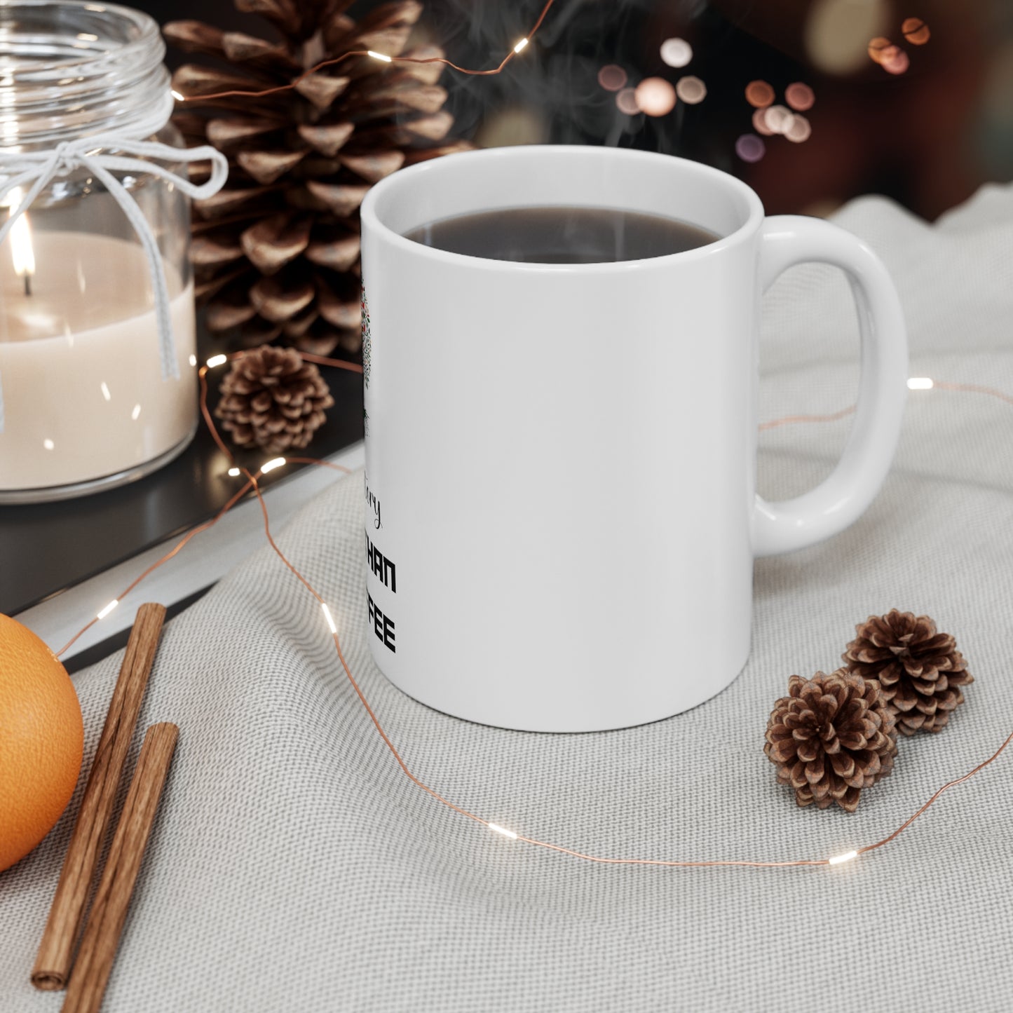 Richer Than Our Coffee: Black History Tribute Mug, Joyous Life Journals