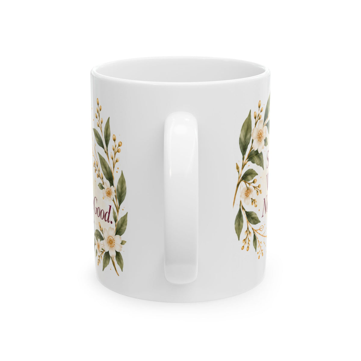 Sip. Write. Notice the Good. — 11 oz Ceramic Mug