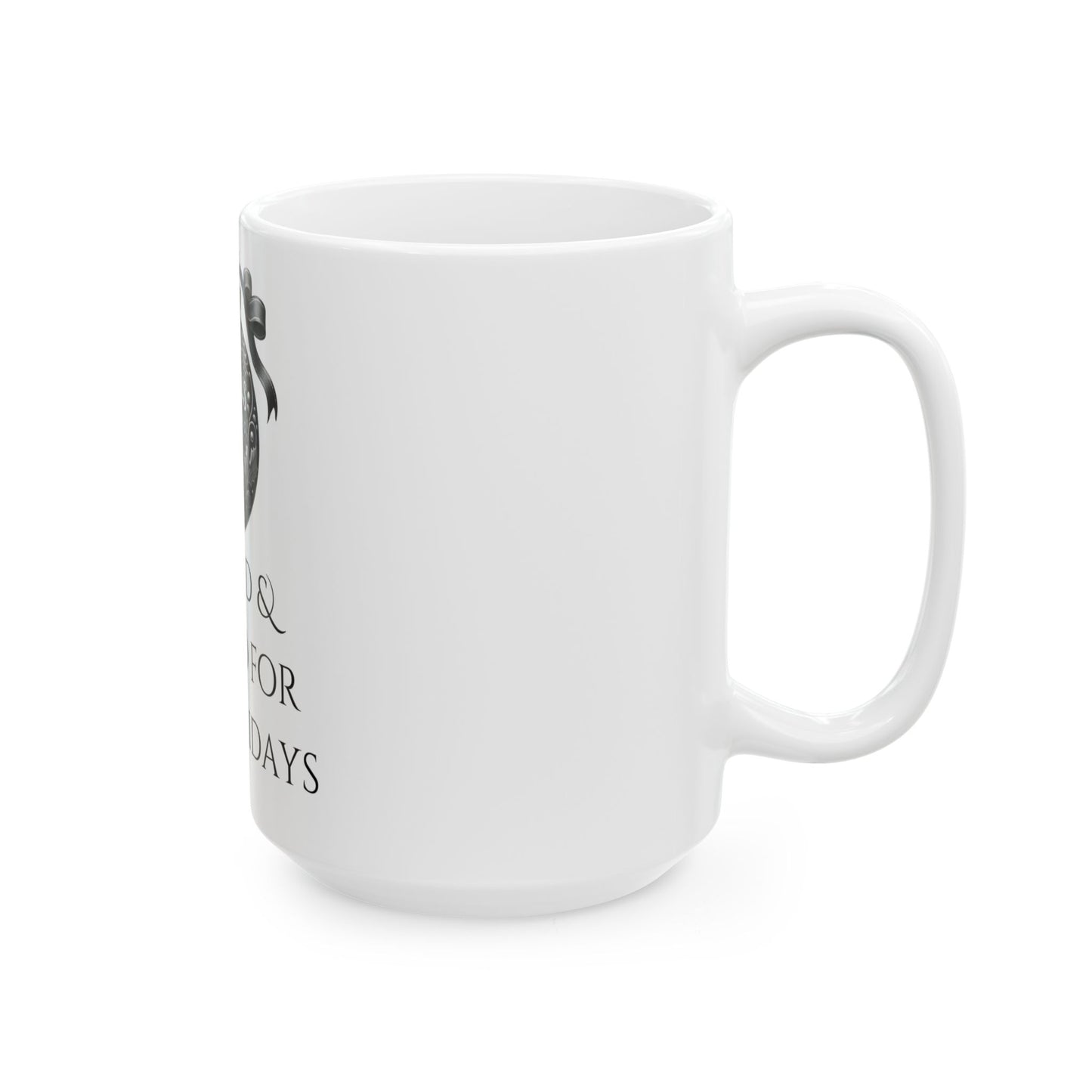 Blessed & Brewed for the Holidays | Holiday Mug | Joyous Life