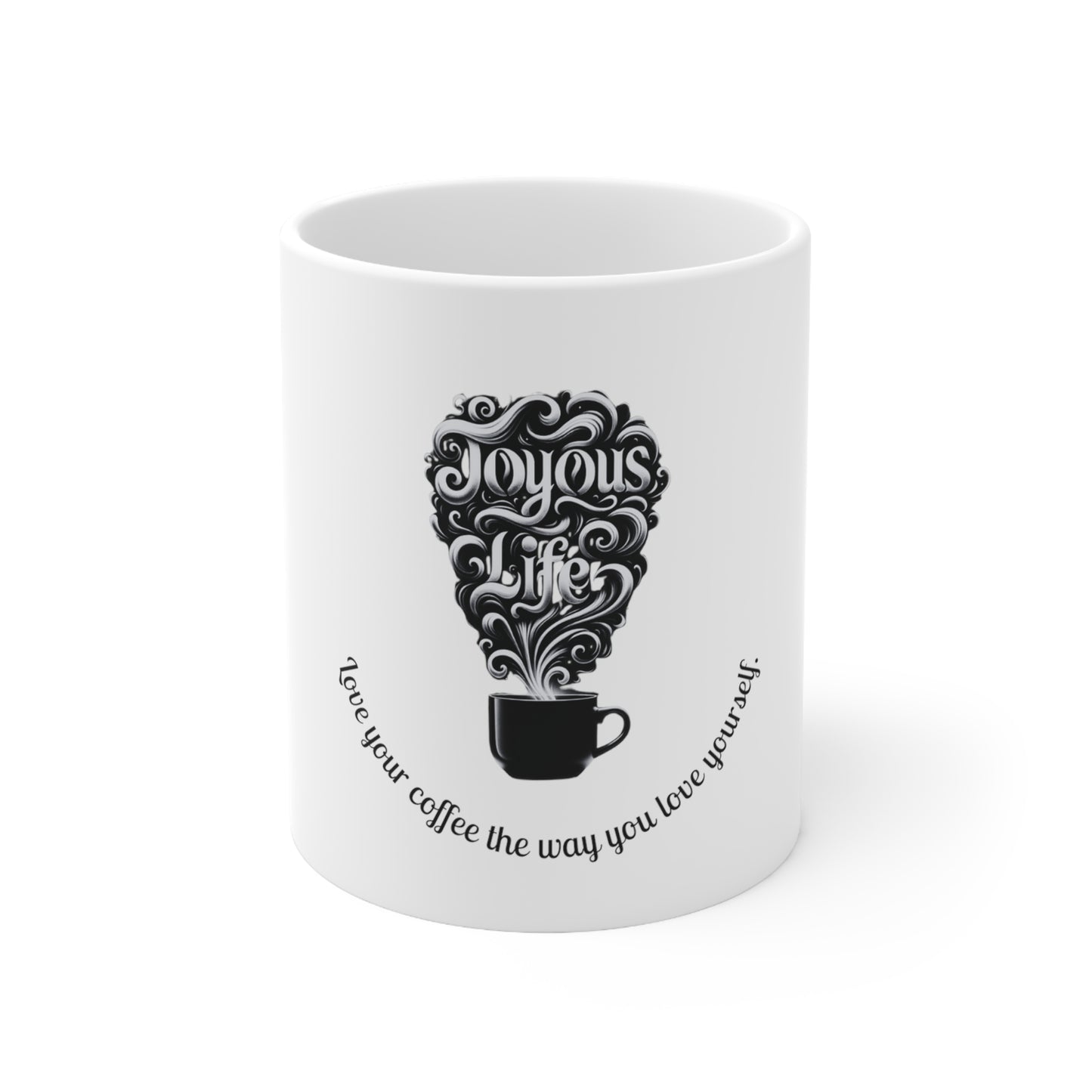 Self-Love Sipper – Joyous Life Journals Ceramic Mug, 11oz