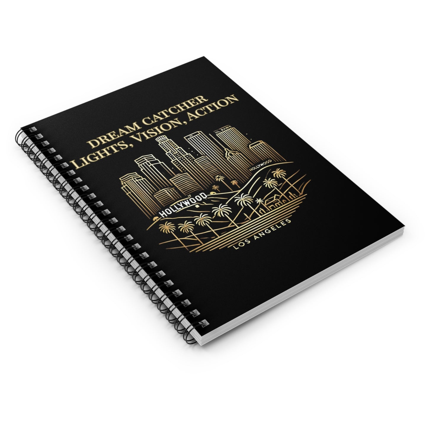 Dream Catcher Hollywood Spiral Notebook | Journaling & Art | Joyous Life