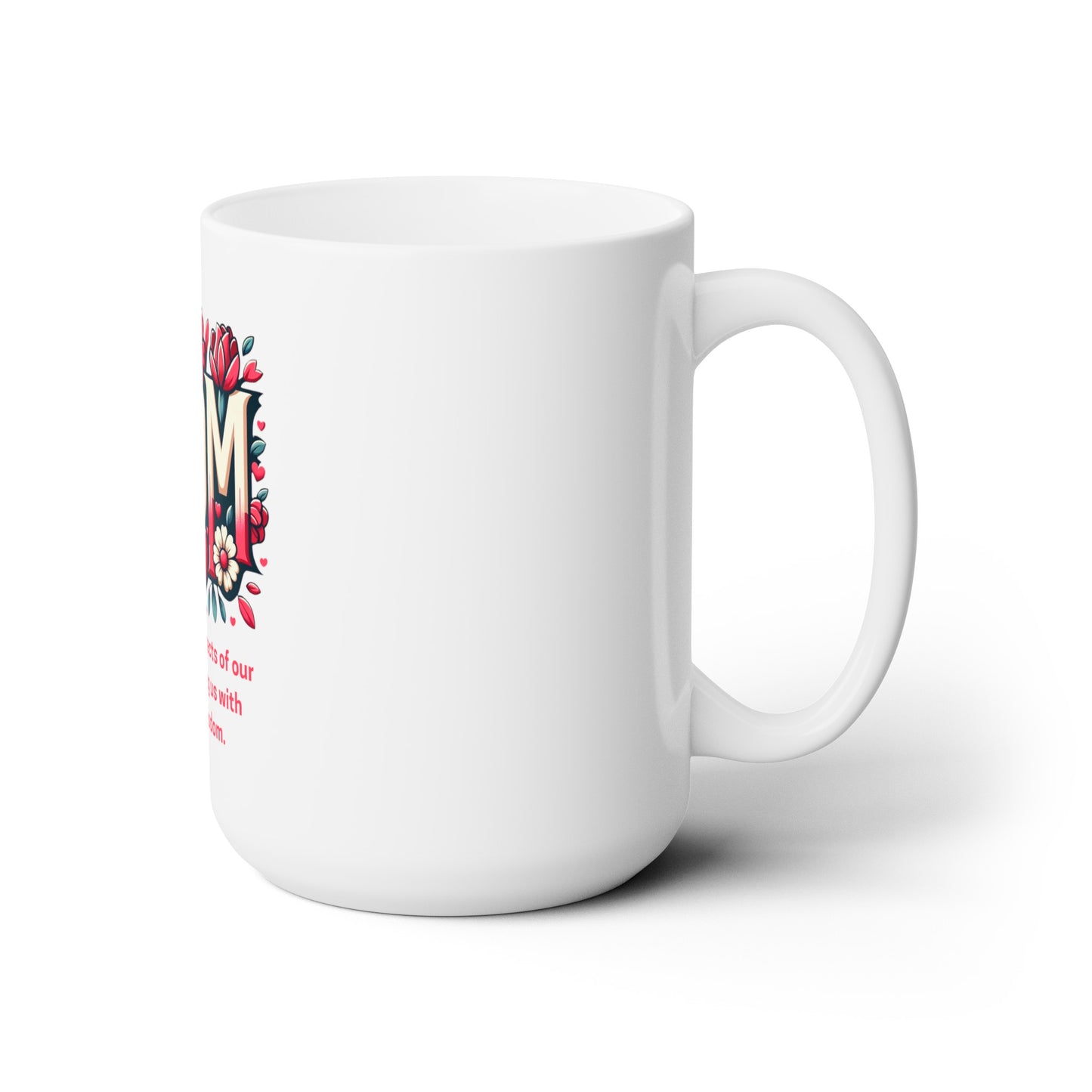 Quiet Architects – 15oz Ceramic Mug | Honoring the Mothers Who Build in Silence | Rooted in Grace Collection