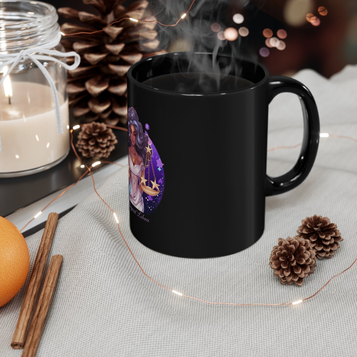 Elegant Libra – 11oz Zodiac Coffee Mug | Celestial Elegance Collection | Joyous Life Journals