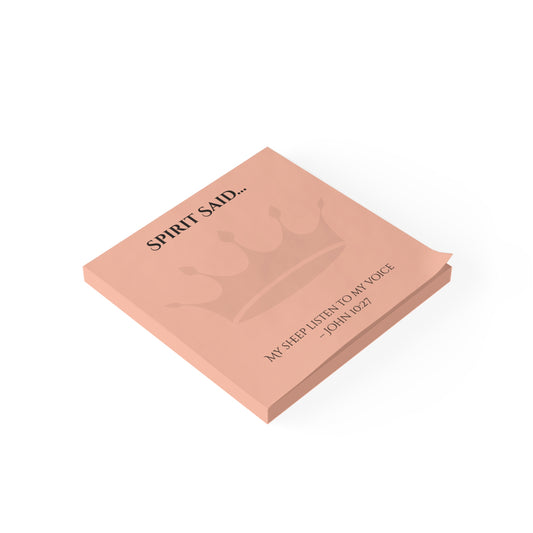 Inspirational Post-it Notes – Pink Bible Verse & Faith Sticky Pads