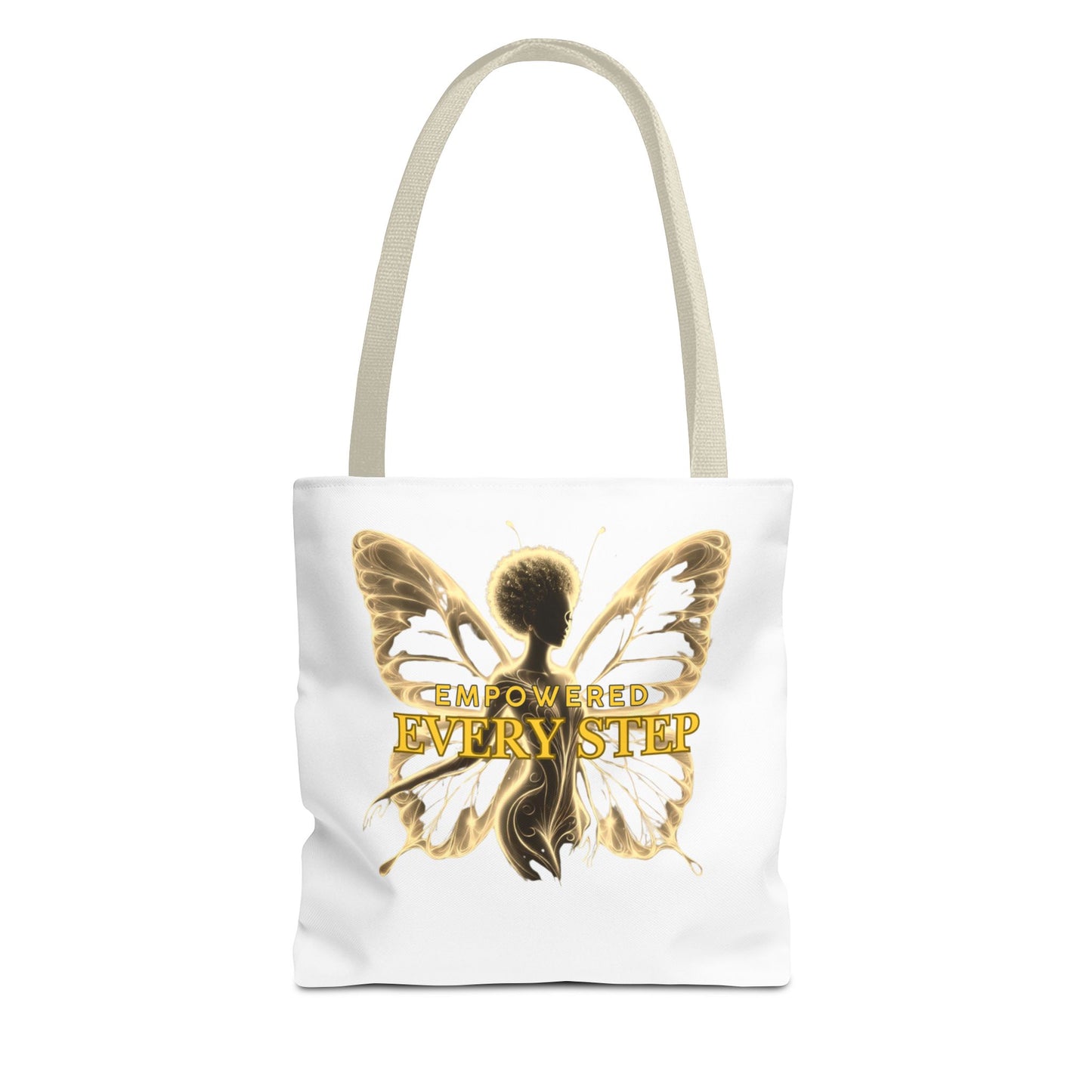 Empowered Every Step – Inspirational Tote Bag | Joyous Life Journals