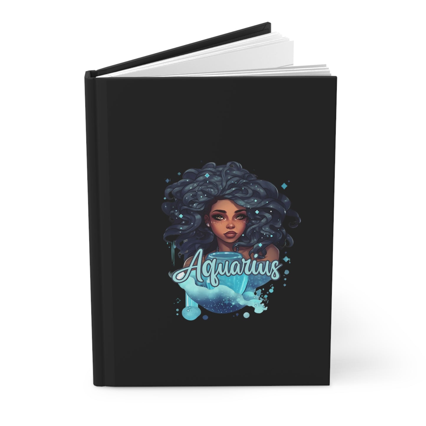 Innovative Aquarius – Celestial Elegance Hardcover Journal | Joyous Life Journals