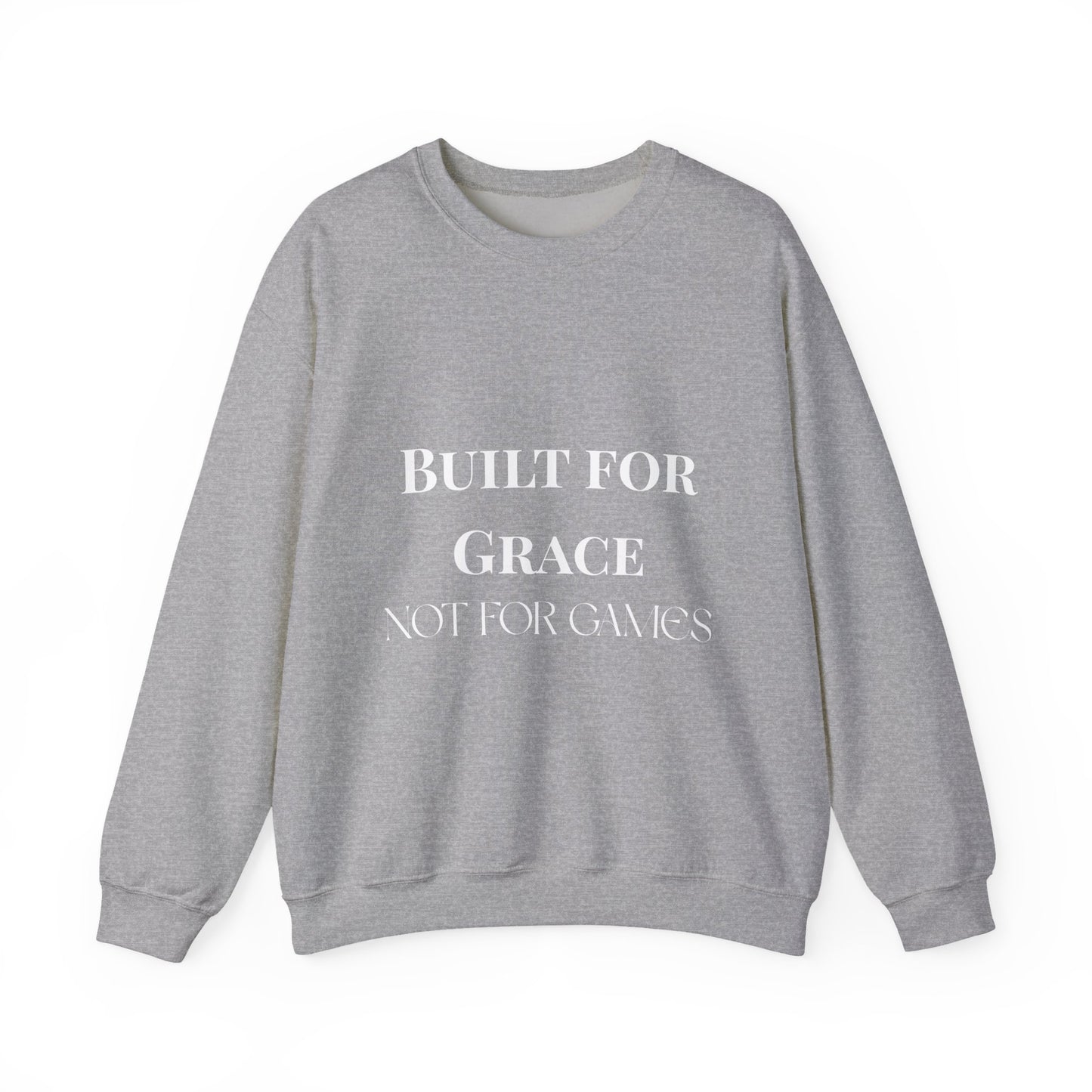 Built for Grace, Not for Games | Armor of Joy™ Faith Sweatshirt
