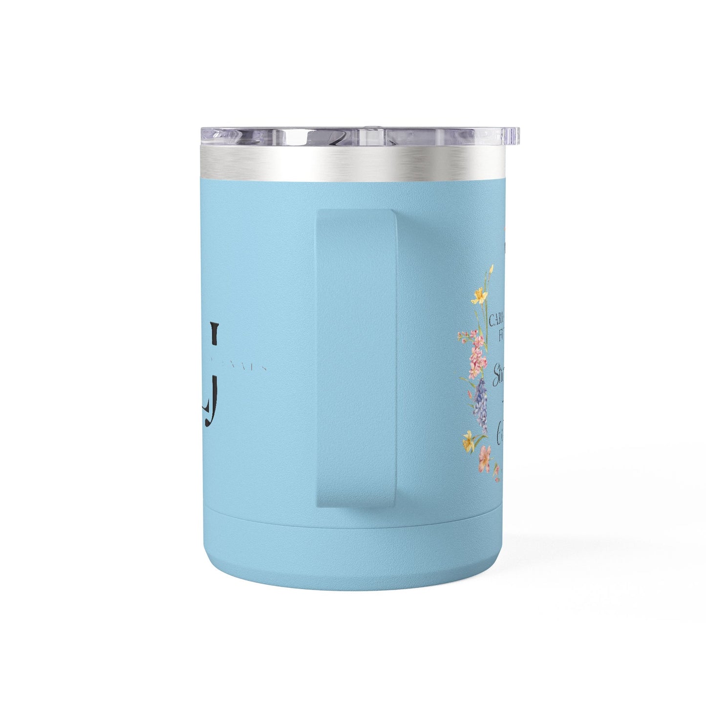 Caregiver Fuel Coffee Mug Tumbler | “Strength + Coffee” Cup