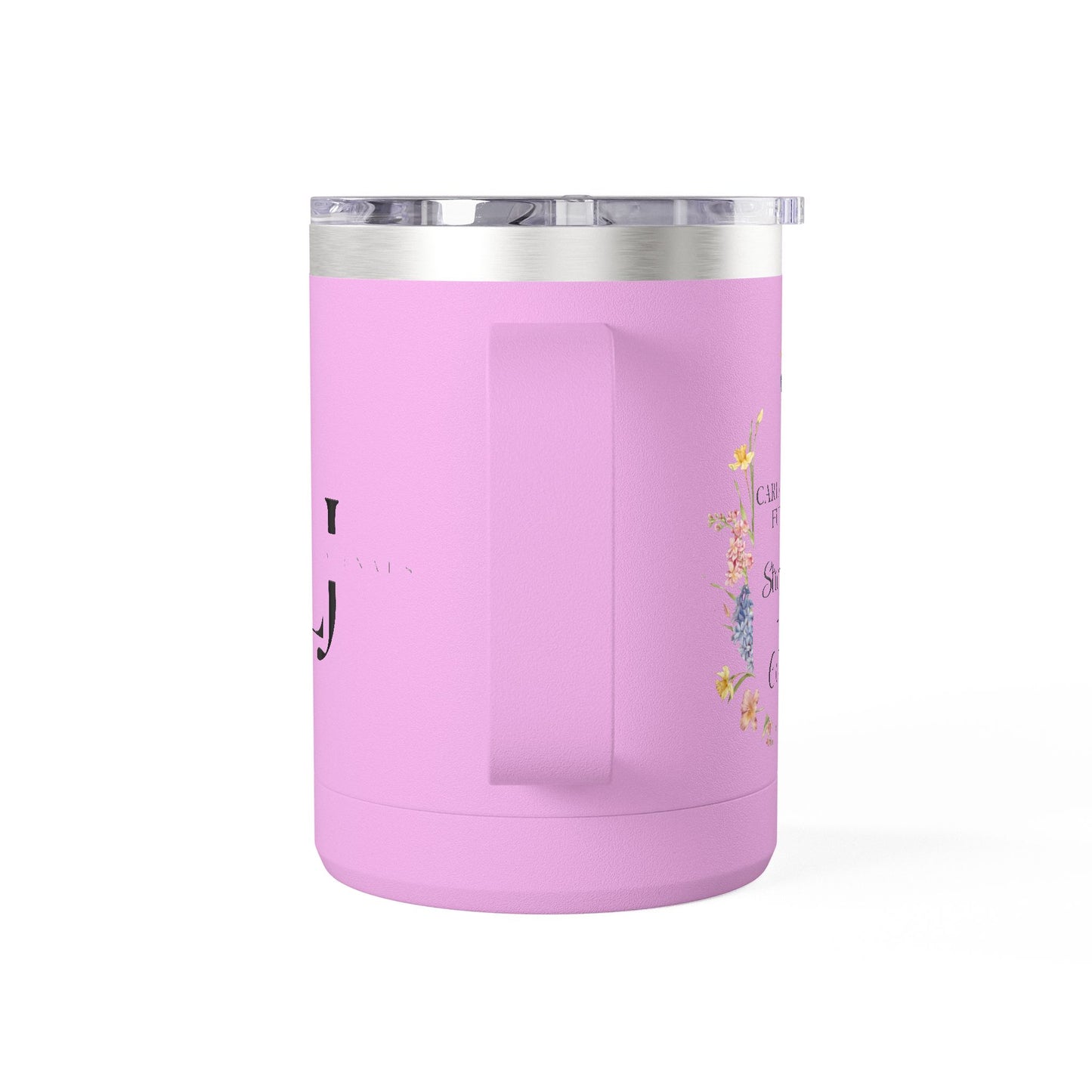 Caregiver Fuel Coffee Mug Tumbler | “Strength + Coffee” Cup