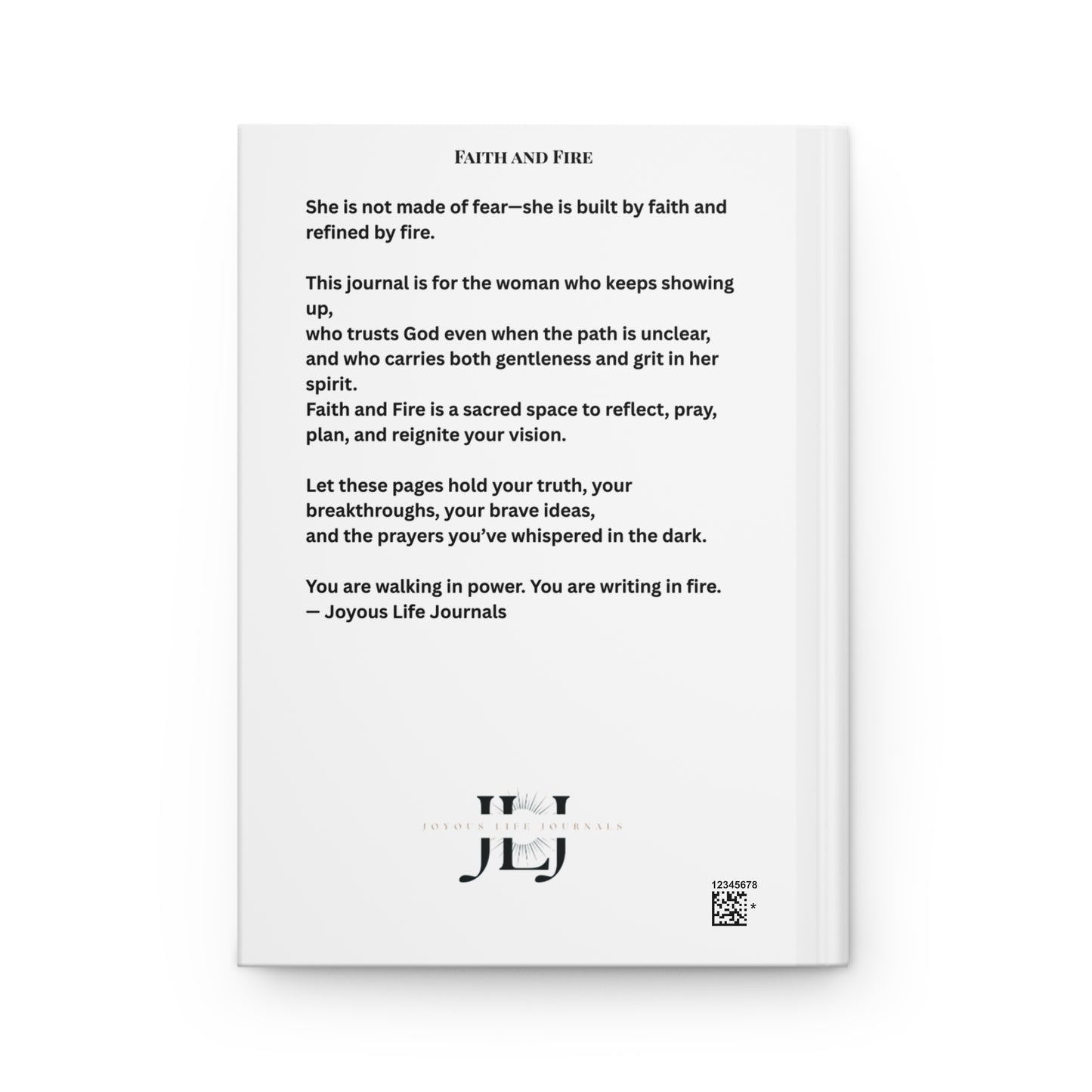 Faith and Fire: A Bold Journal for Women of Power, Prayer & Purpose