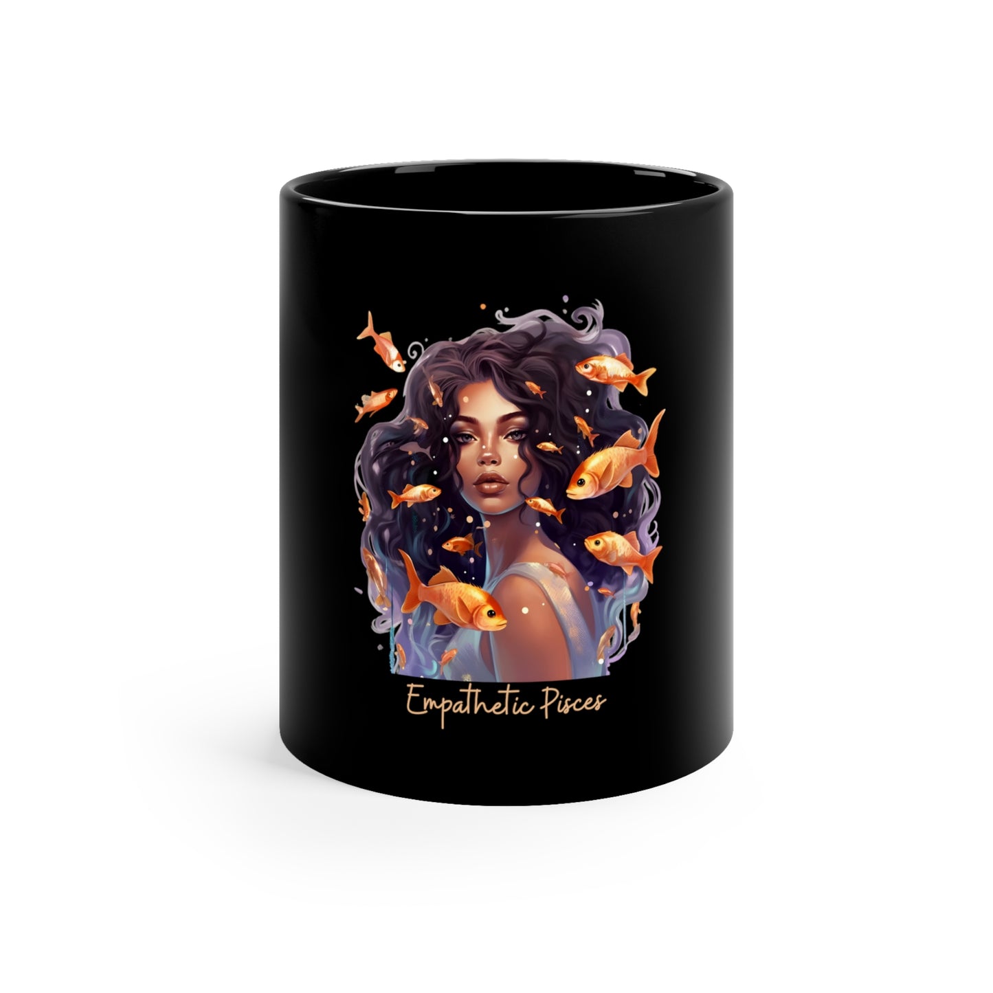 Empathetic Pisces – 11oz Zodiac Coffee Mug | Celestial Elegance Collection | Joyous Life Journals