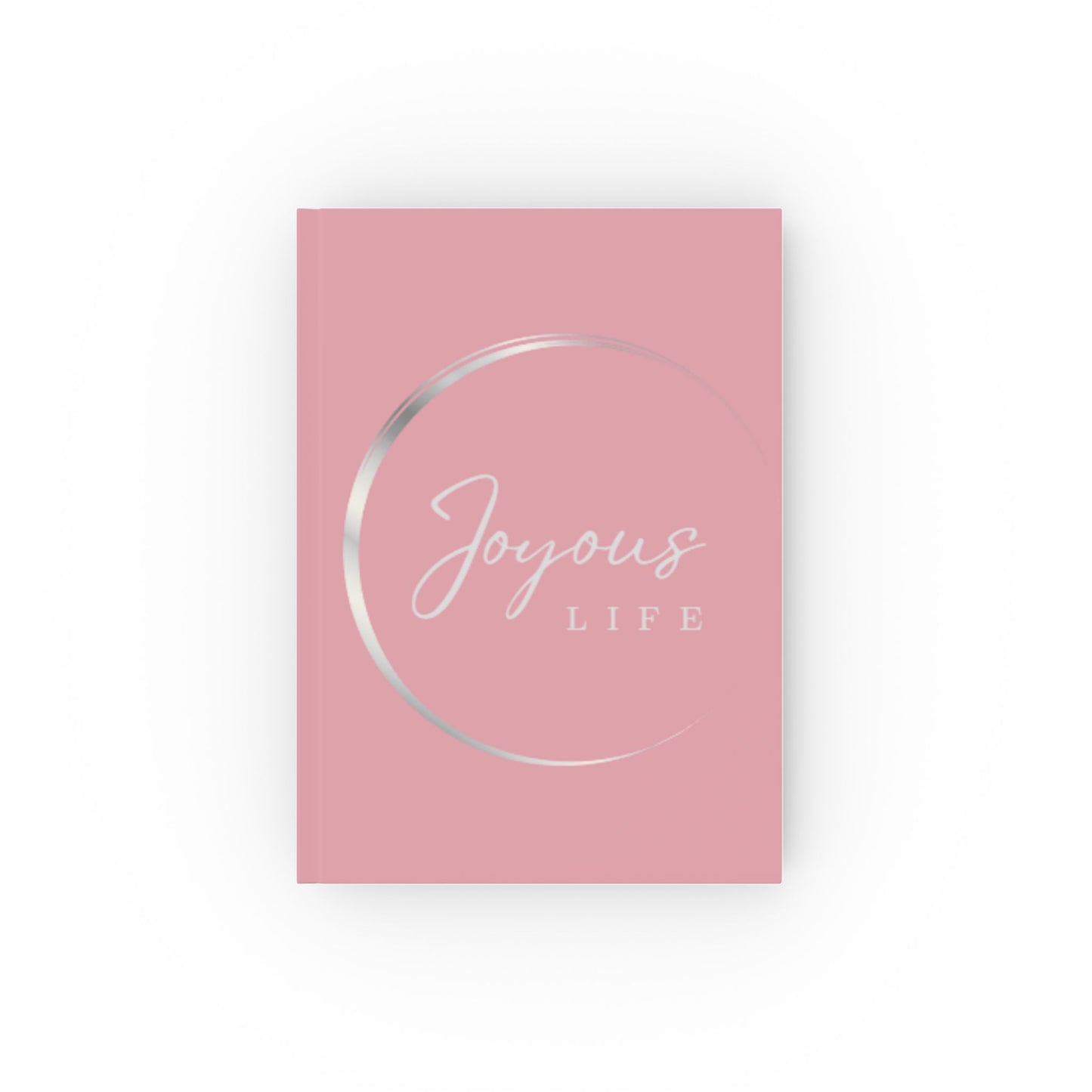 Joyous Life Hard Backed Journal | Pink Gratitude Notebook | JLJ