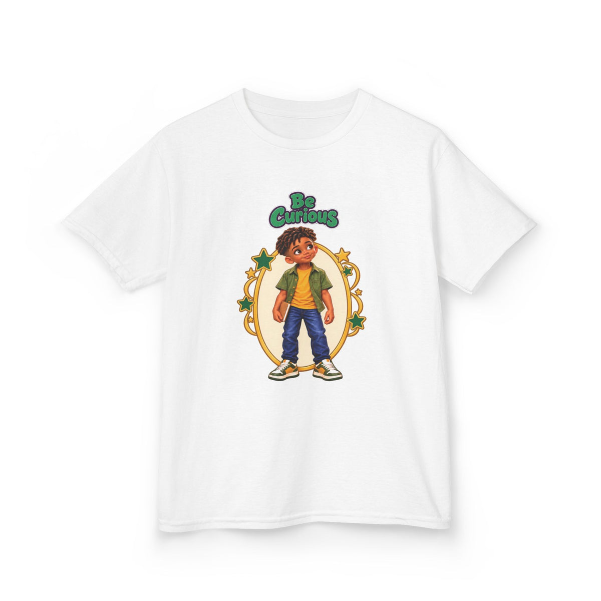 Be Curious Youth T-Shirt | The Be Collection™