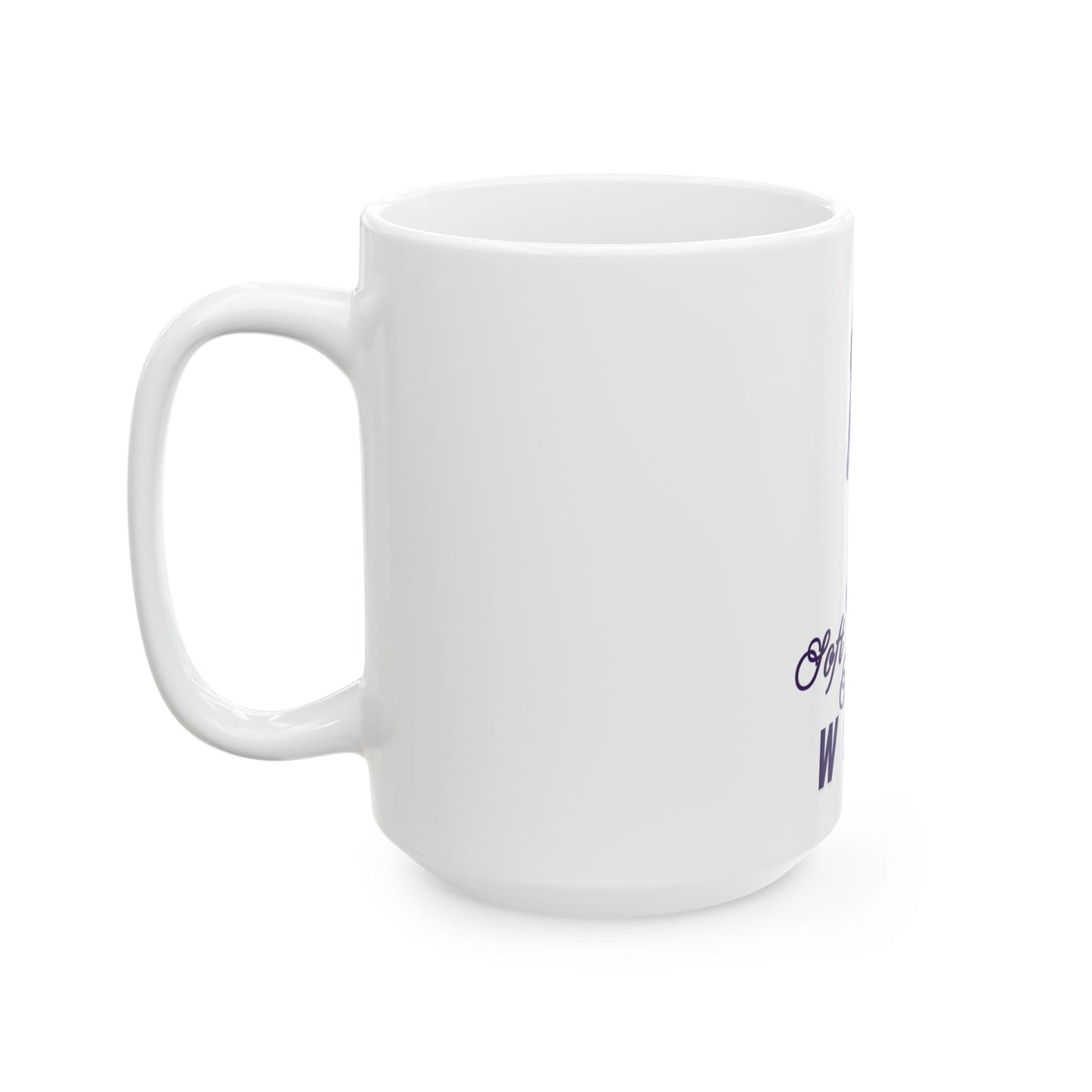Soft Doesn’t Mean Weak Mug – Motivational Coffee Cup for Women, Feminine Empowerment Gift, Inspirational Morning Affirmation
