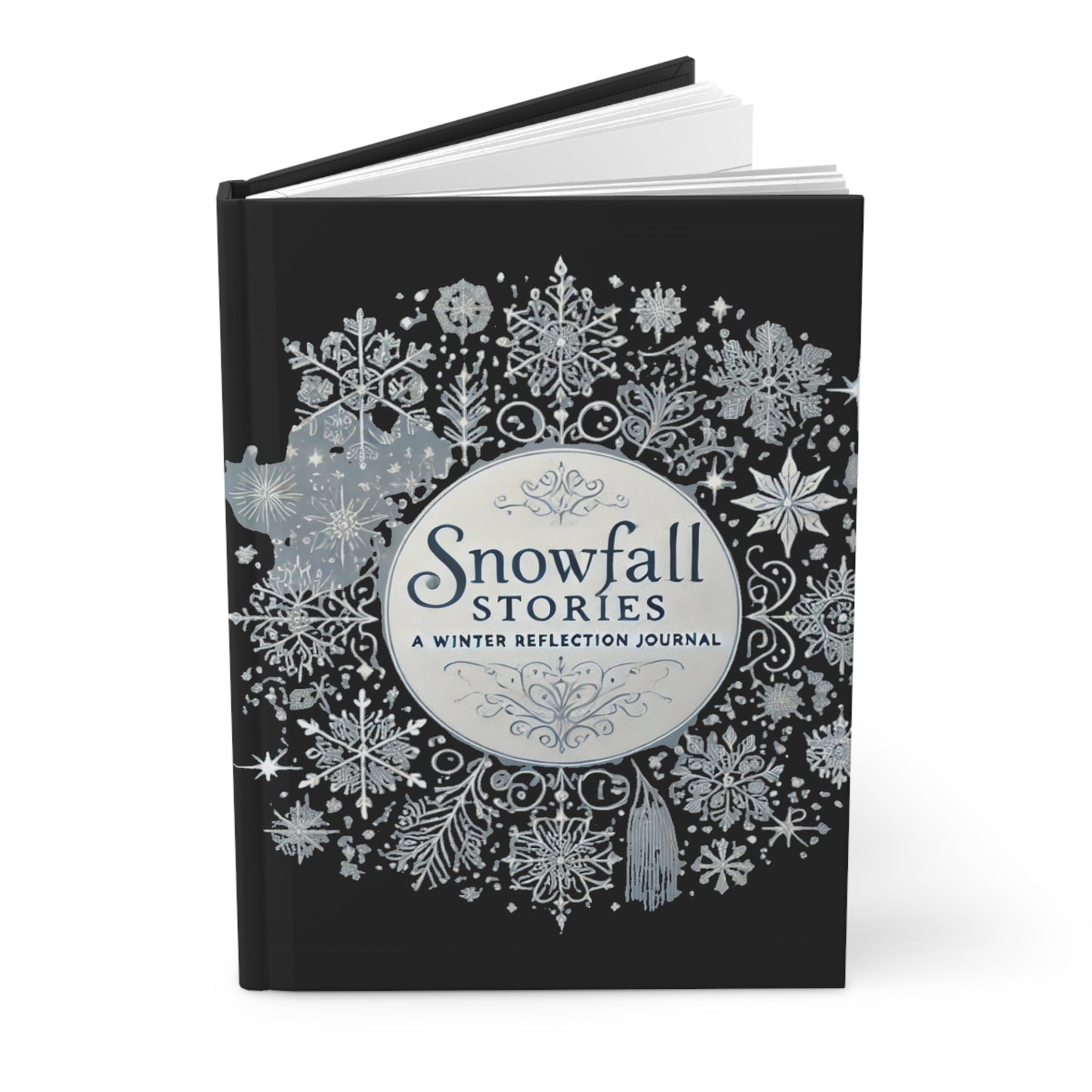Snowfall Stories: A Winter Reflection Journal | Hardcover Matte Faith & Lifestyle Journal