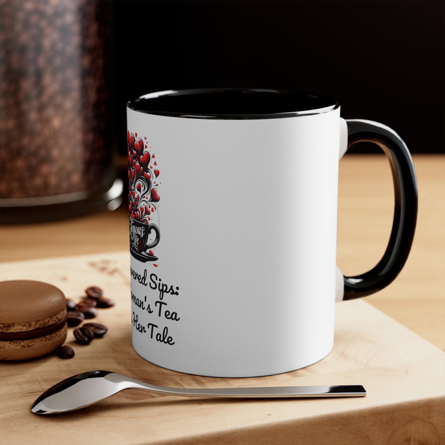 Empowered Sips – A Woman’s Tea Tells Her Tale Mug | Joyous Life Journals
