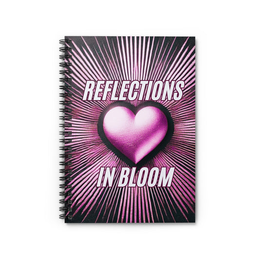 Reflections in Bloom – Spiral Journal for Growth & Gratitude | Ruled Line | Joyous Life Journals