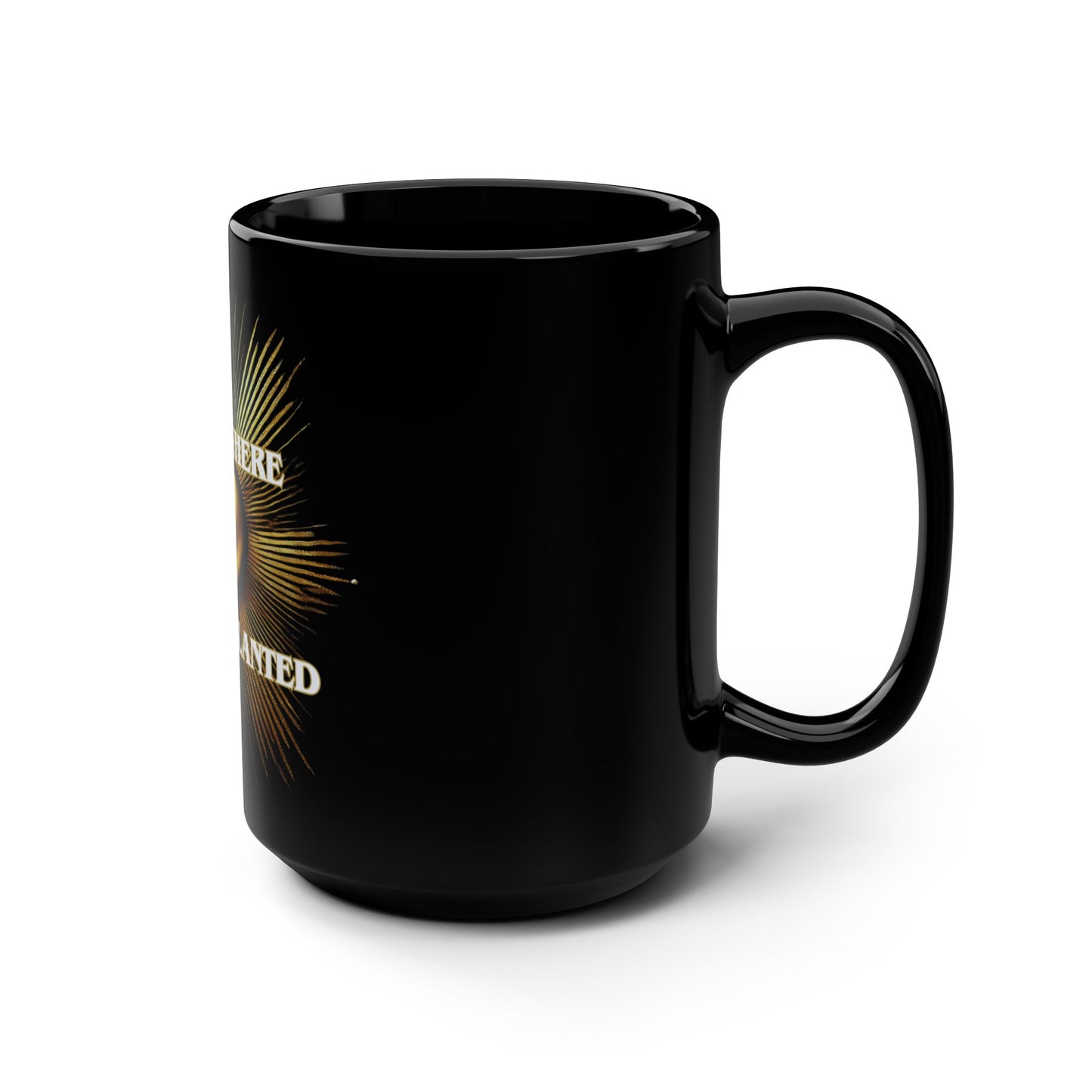 Bloom Where You Are Planted – 15oz Black Inspirational Mug | Joyous Life Journals