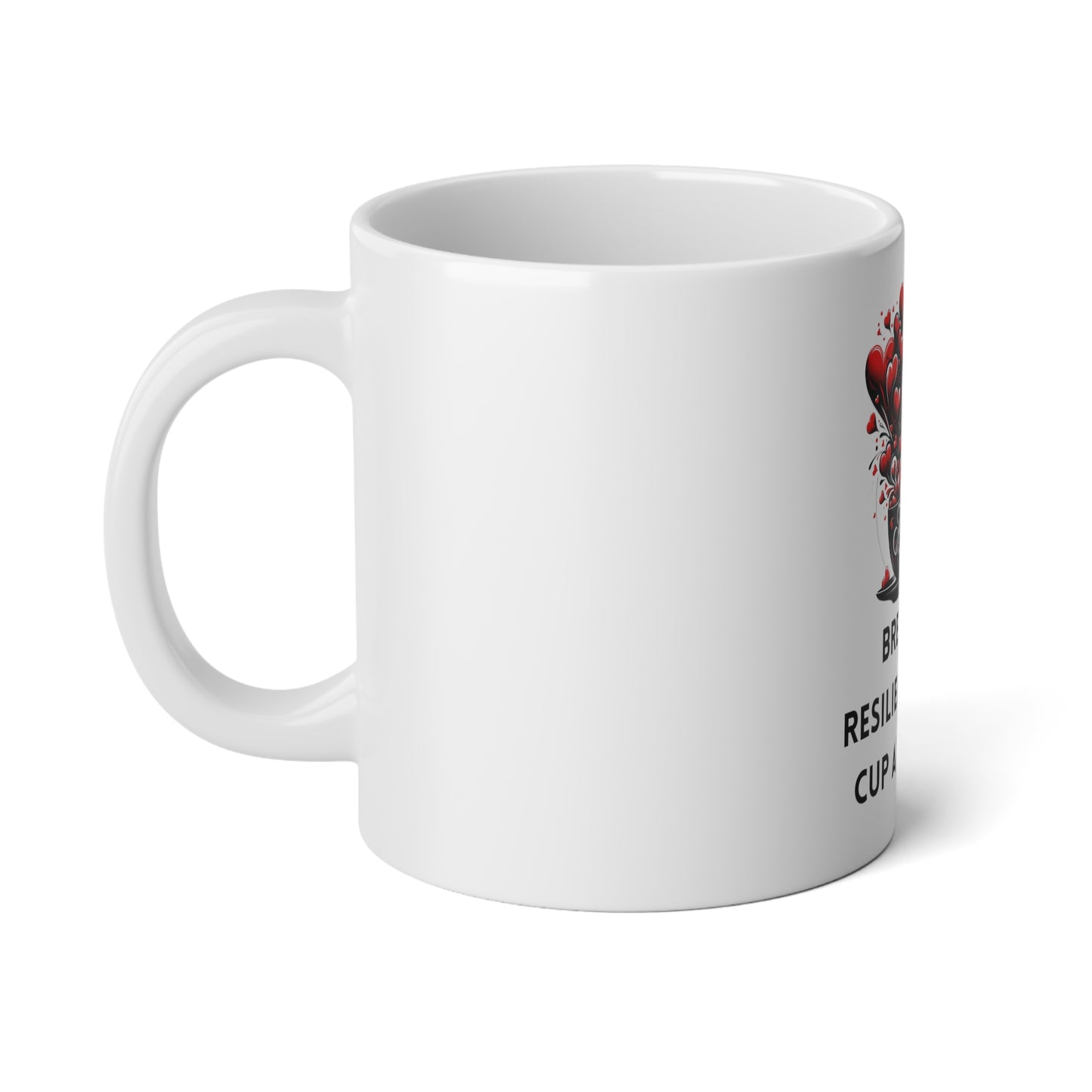 Resilience Brewer – One Cup at a Time, 20oz Jumbo Mug | Joyous Life Journals