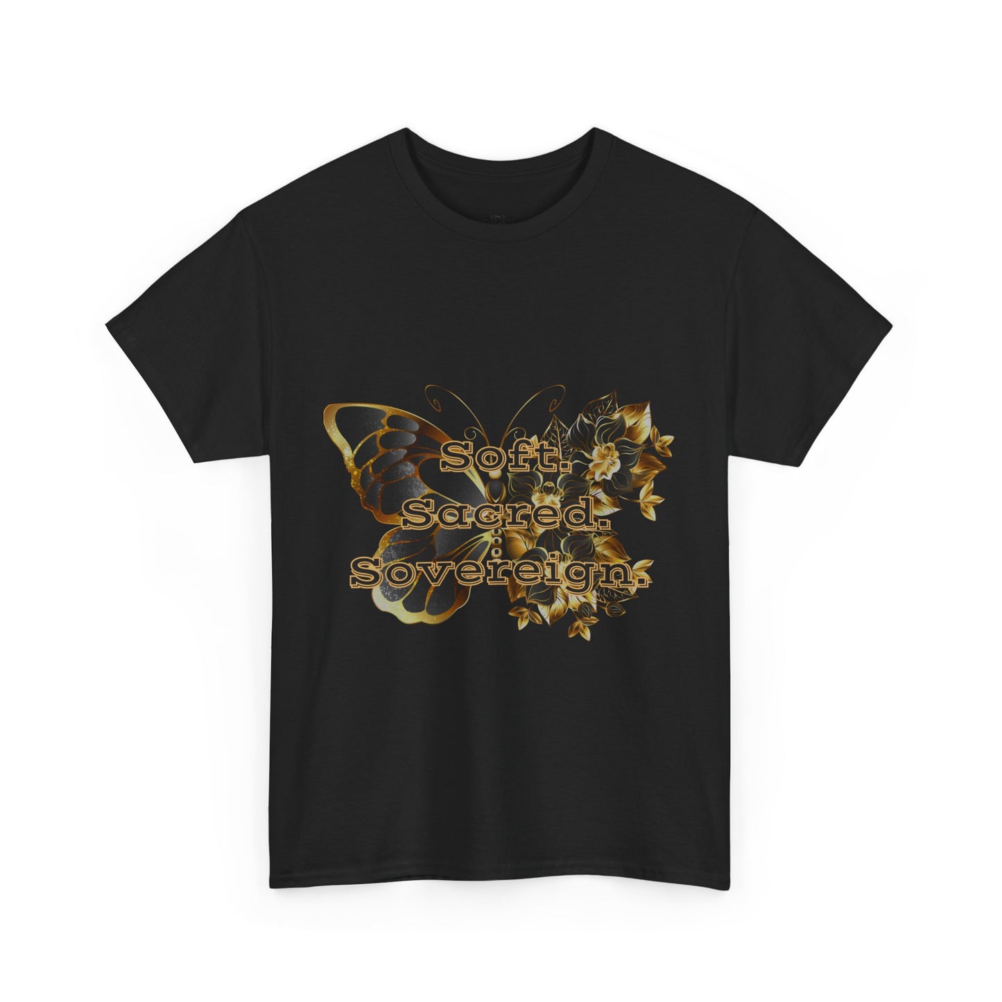 Butterfly Graphic Tee – Soft Sacred Statement Shirt, Unisex Boho T-Shirt, Nature-Inspired Gift, Casual Wear for Feminine & Free Spirits