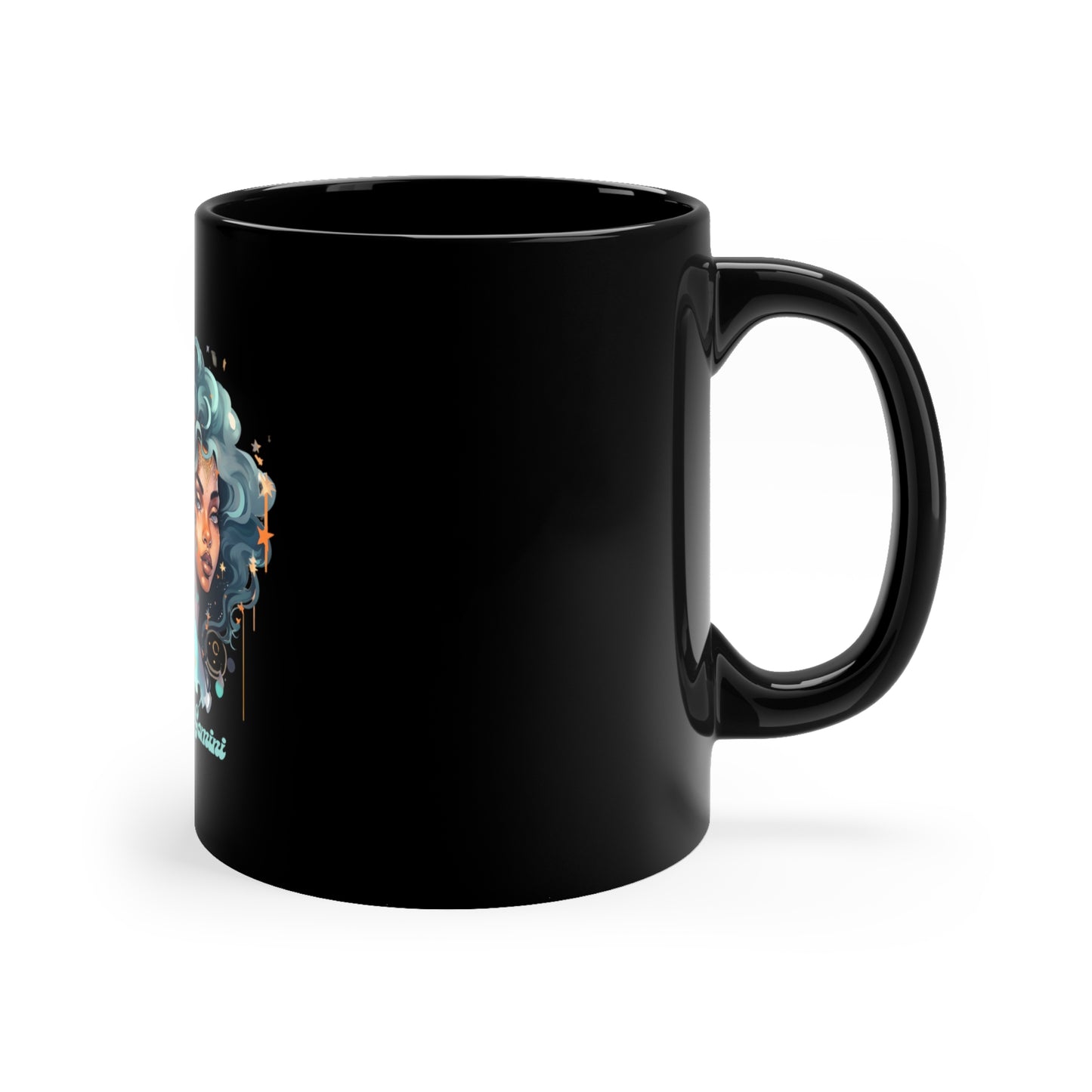 Curious Gemini – 11oz Zodiac Coffee Mug | Celestial Elegance Collection | Joyous Life Journals