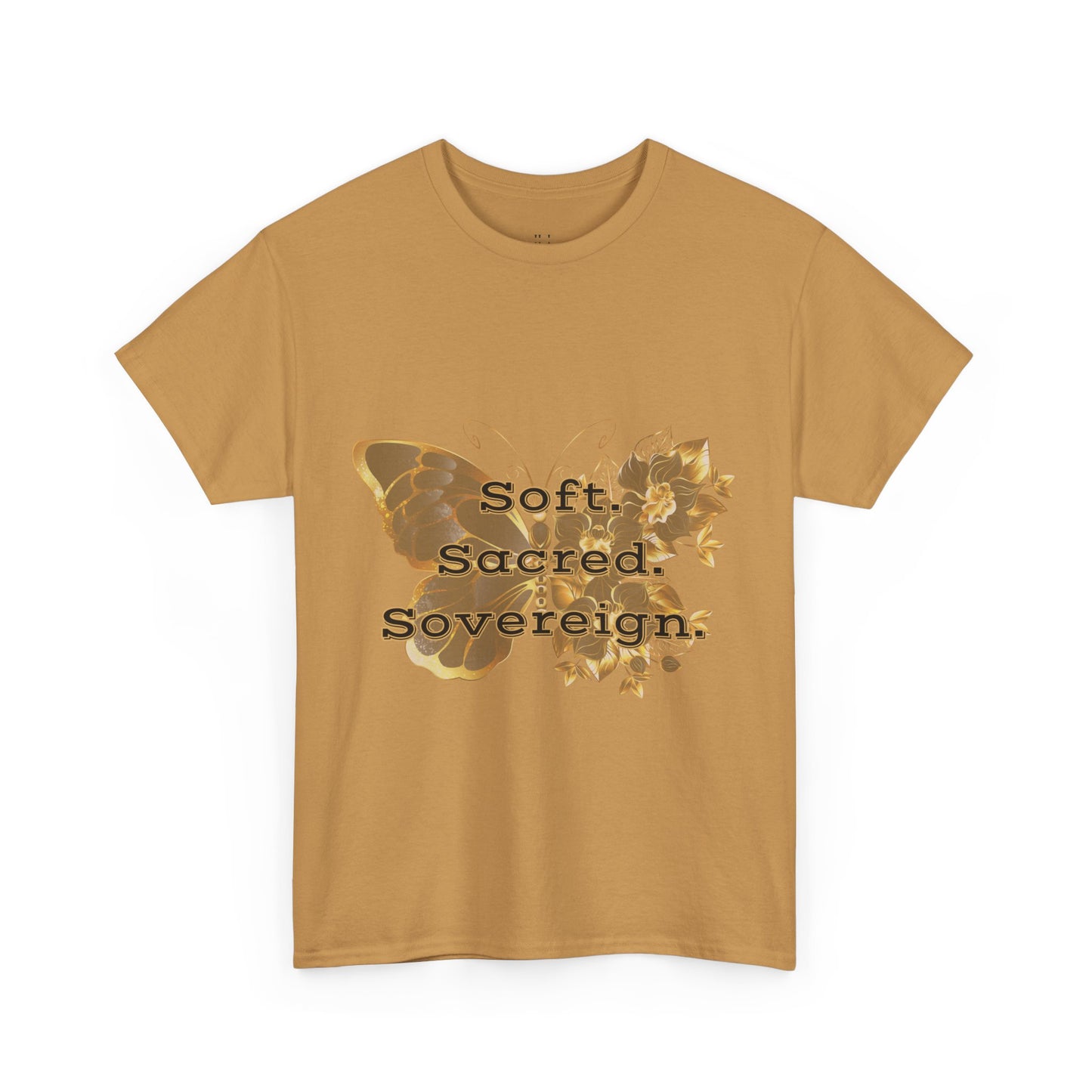 Butterfly Graphic Tee – Soft Sacred Statement Shirt, Unisex Boho T-Shirt, Nature-Inspired Gift, Casual Wear for Feminine & Free Spirits