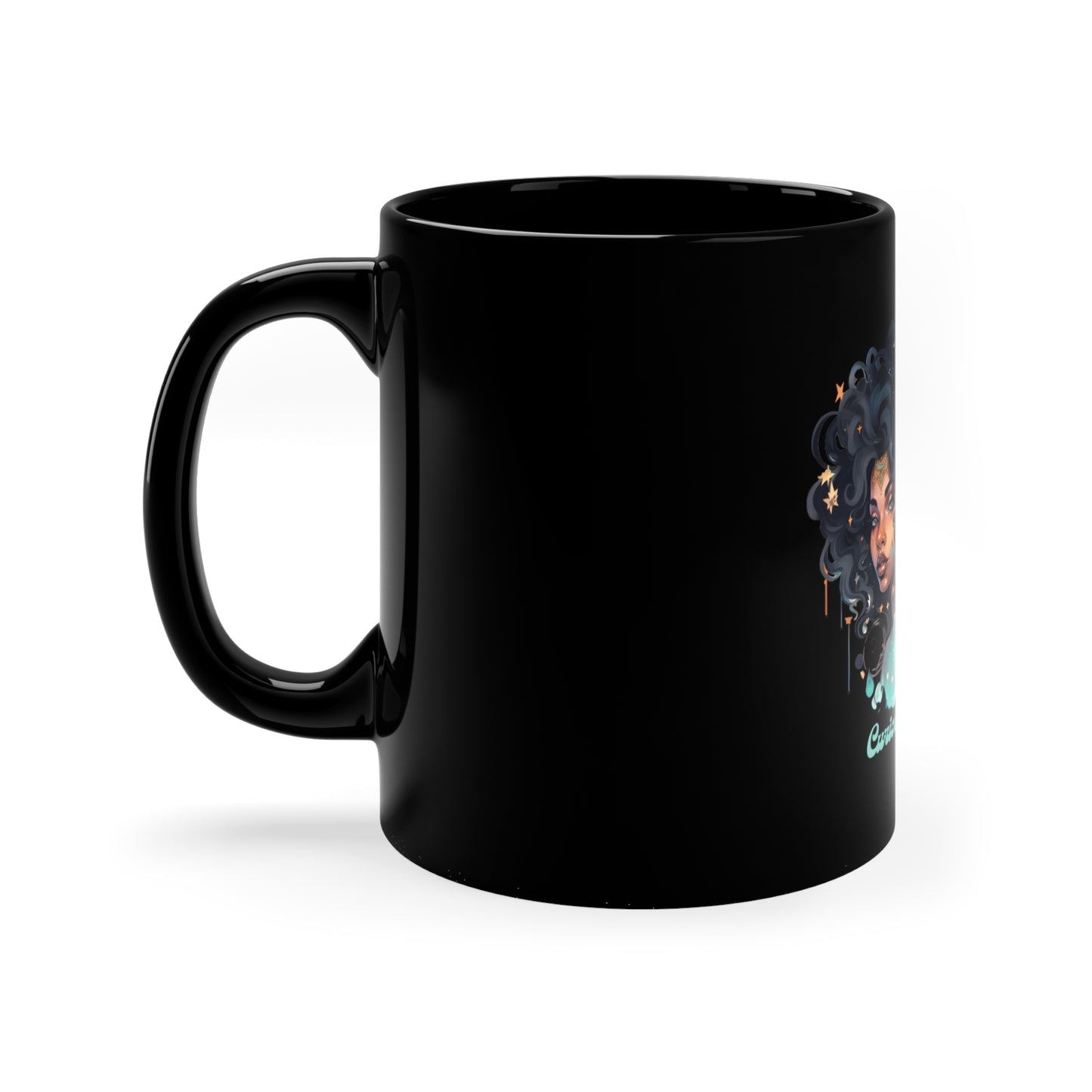 Curious Gemini – 11oz Zodiac Coffee Mug | Celestial Elegance Collection | Joyous Life Journals