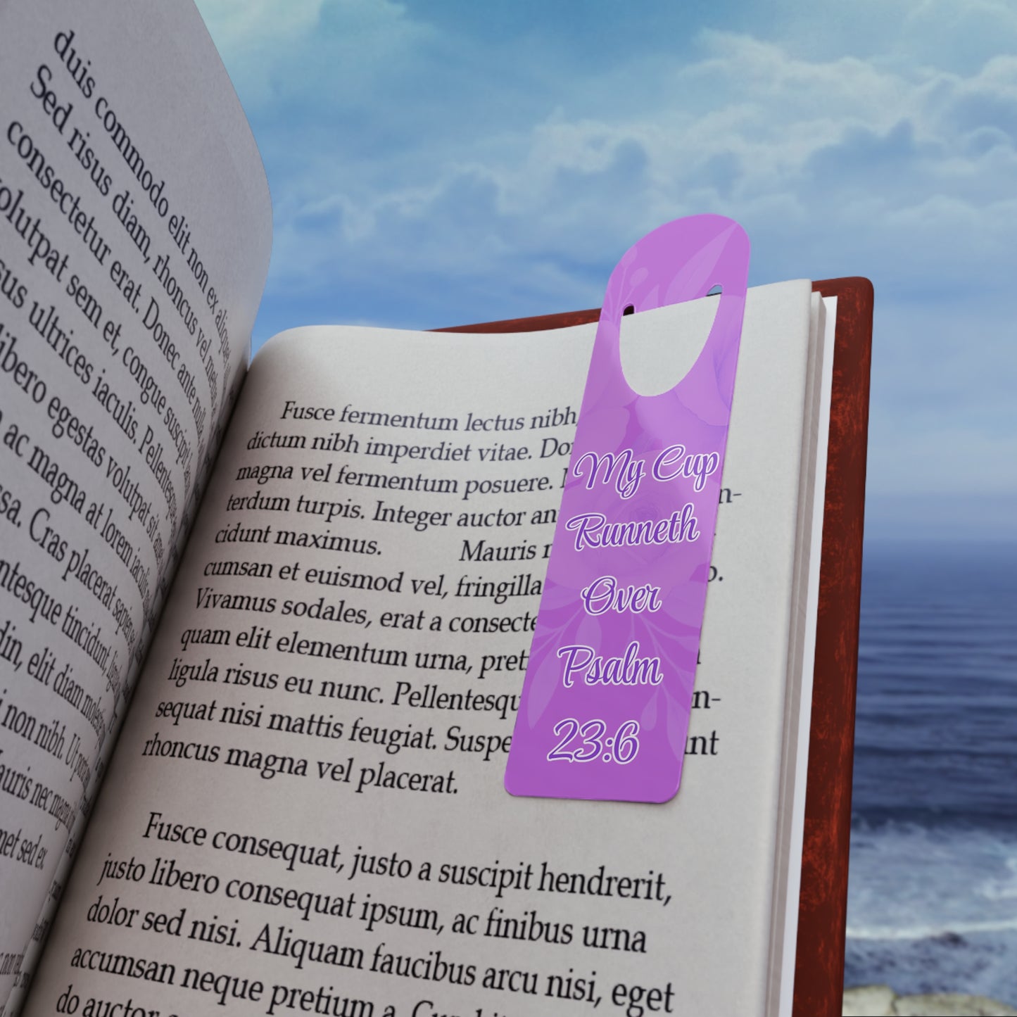 Psalm 23 Bookmark | “My Cup Runneth Over” Scripture