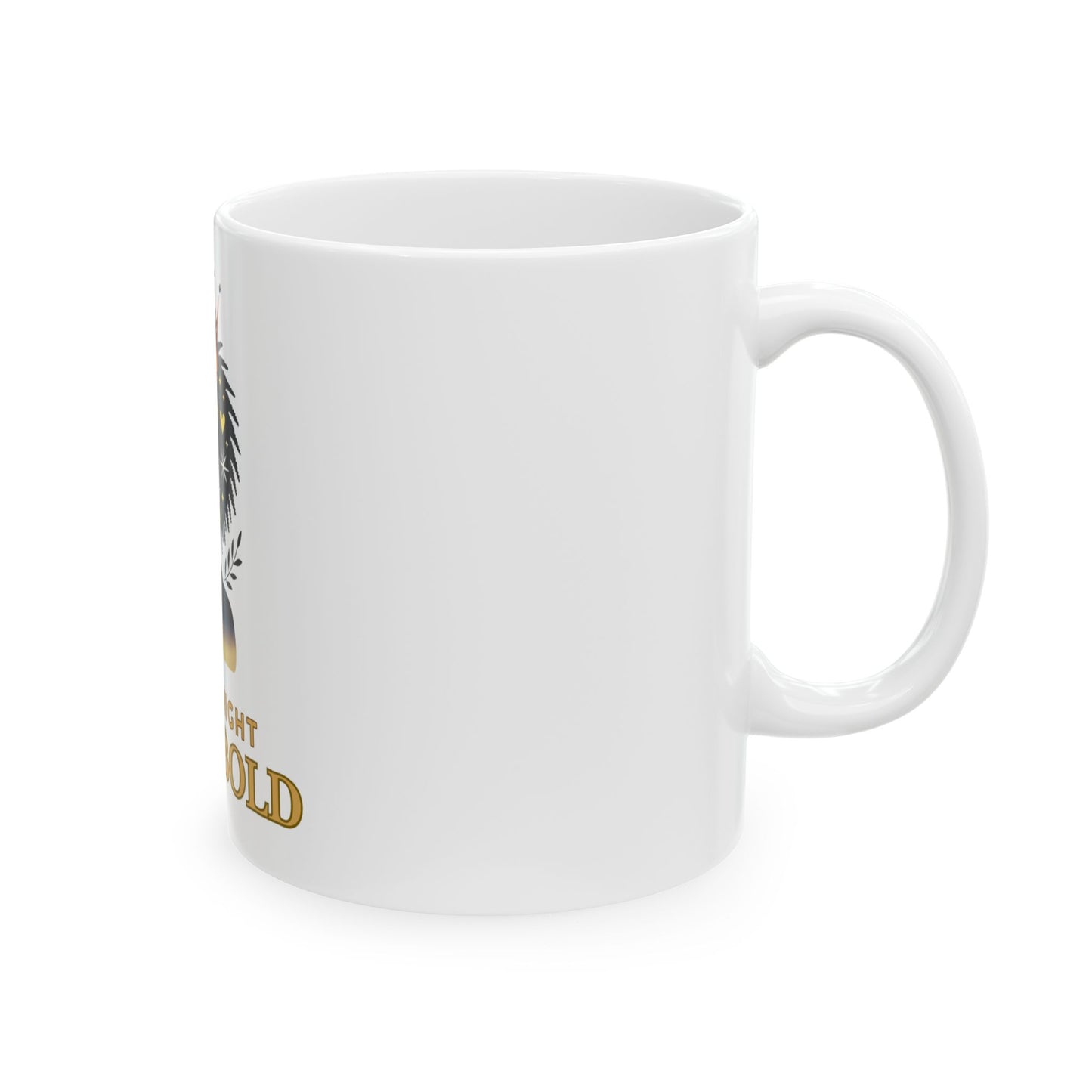 Shine Bright, Shine Bold – Natural Queen Ceramic Mug, 11oz | Joyous Life Journals