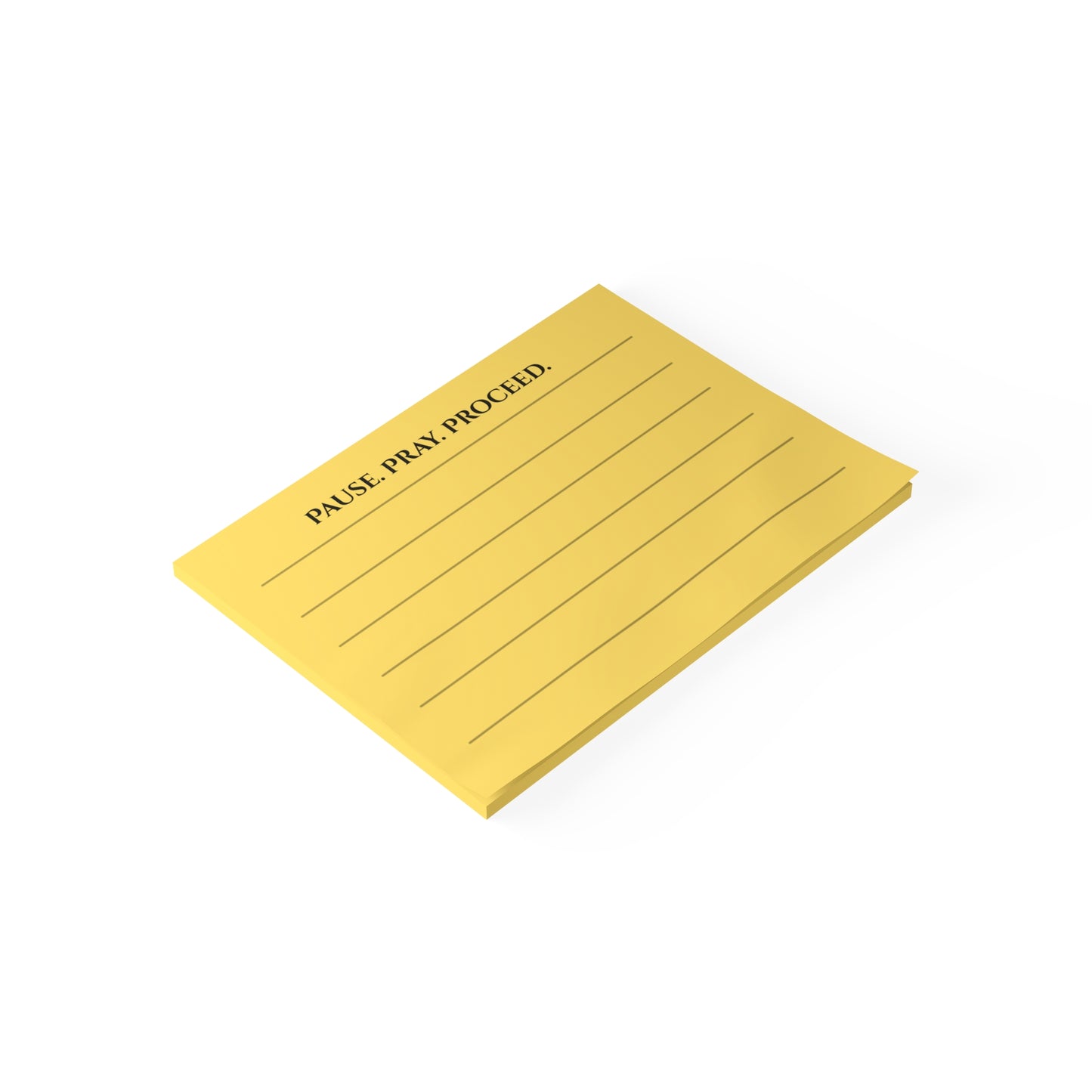 Pause. Pray. Proceed. – Large Faith-Based List Pad for Daily Tasks, Prayer Tracking, and Bible Study Notes (8x6)