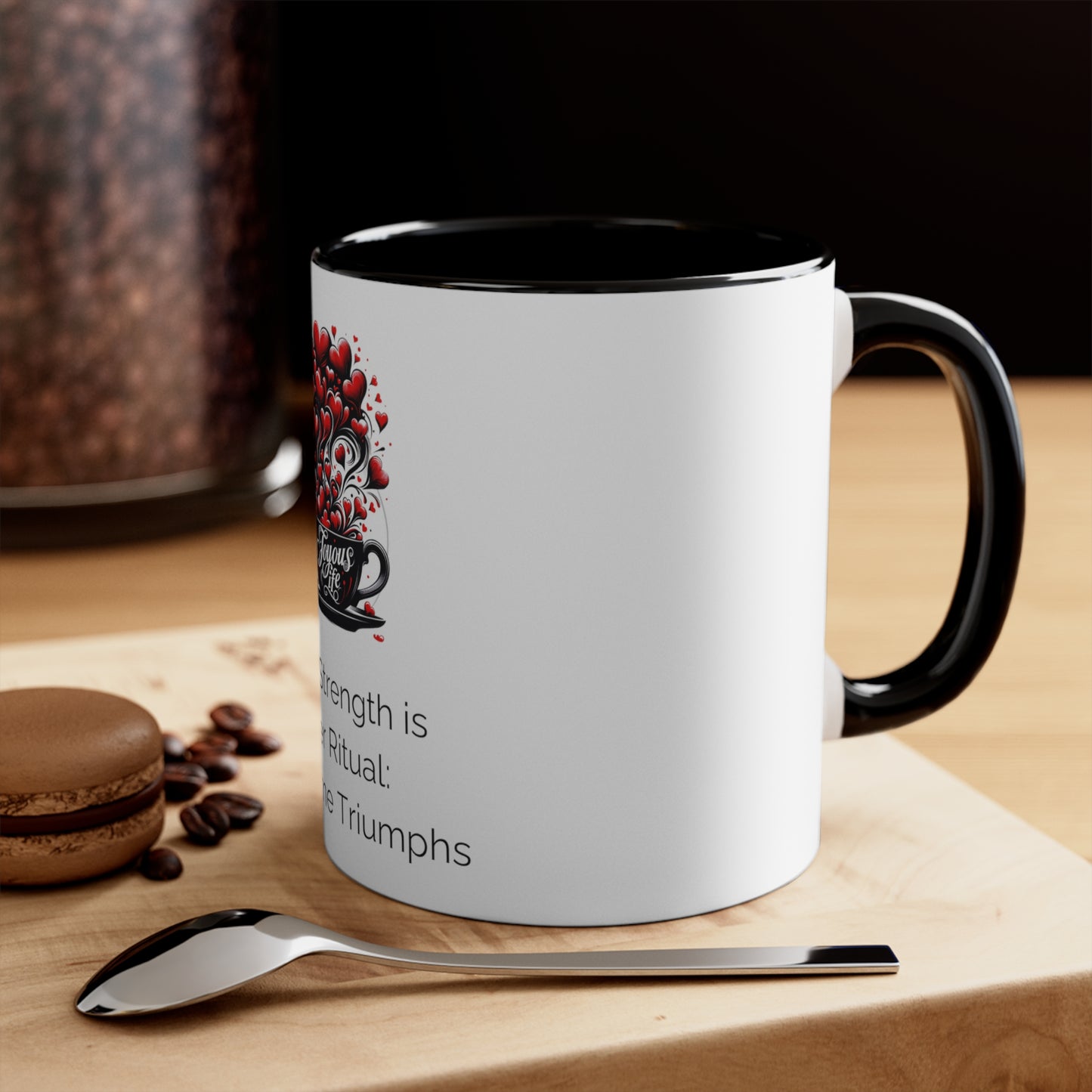 Ritual of Strength – Tea Time Triumphs Mug | Joyful Jolts Collection | Joyous Life Journals