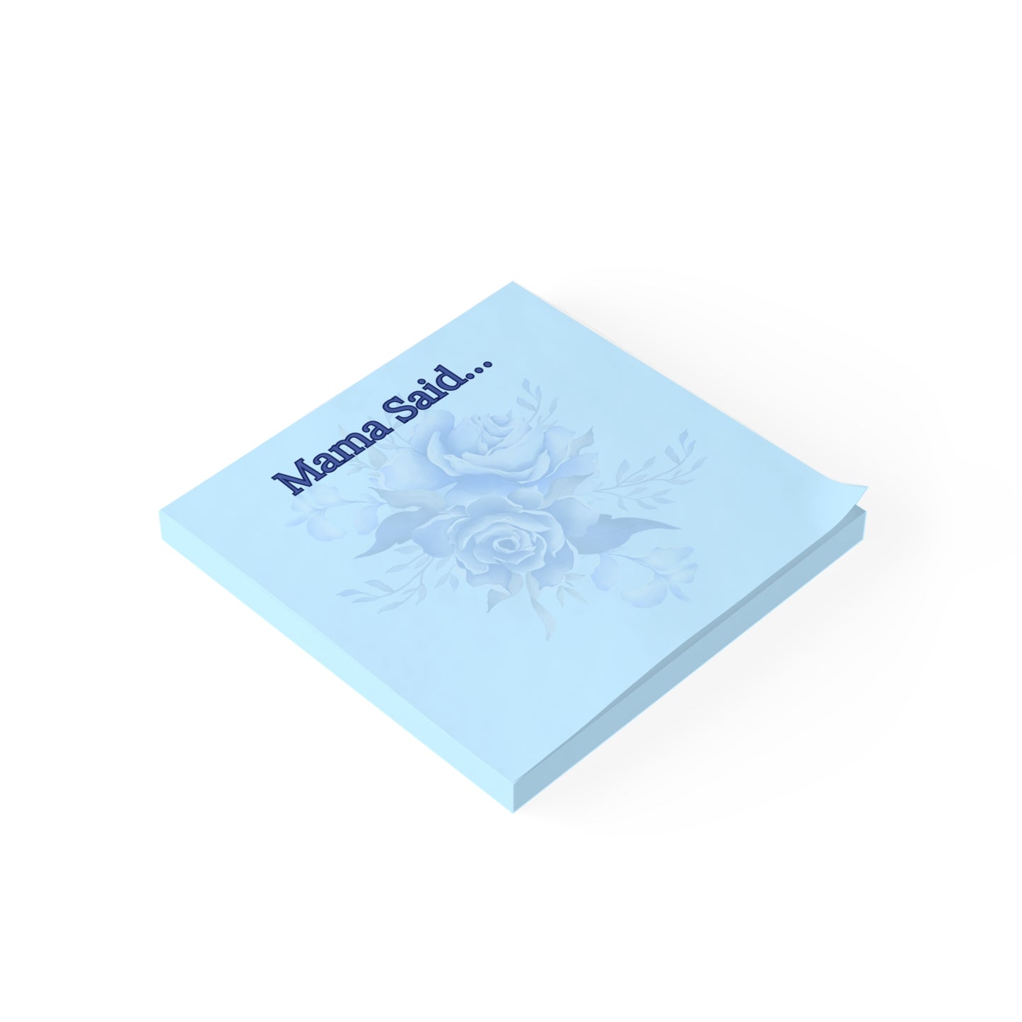 Mama Said Floral Post-it® Note Pads | Inspirational Office Supplies & Encouragement Notes