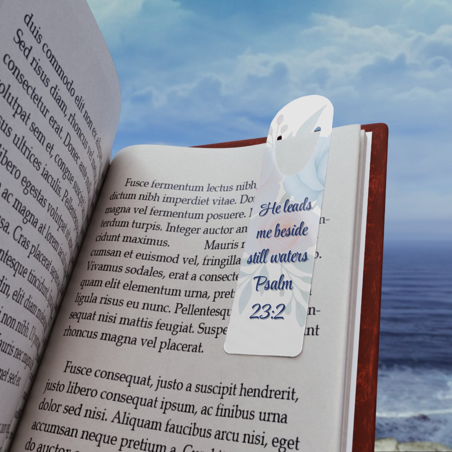 Psalm 23 Bookmark | “He Leads Me Beside Still Waters”