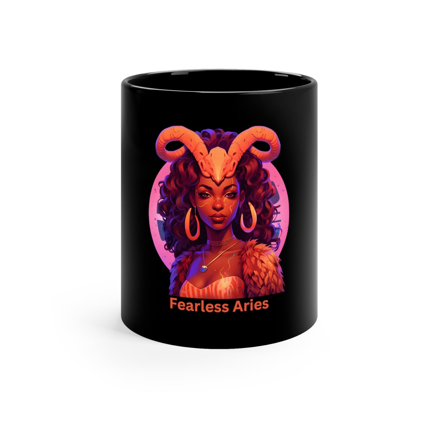 Fearless Aries – 11oz Zodiac Coffee Mug | Celestial Elegance Collection | Joyous Life Journals