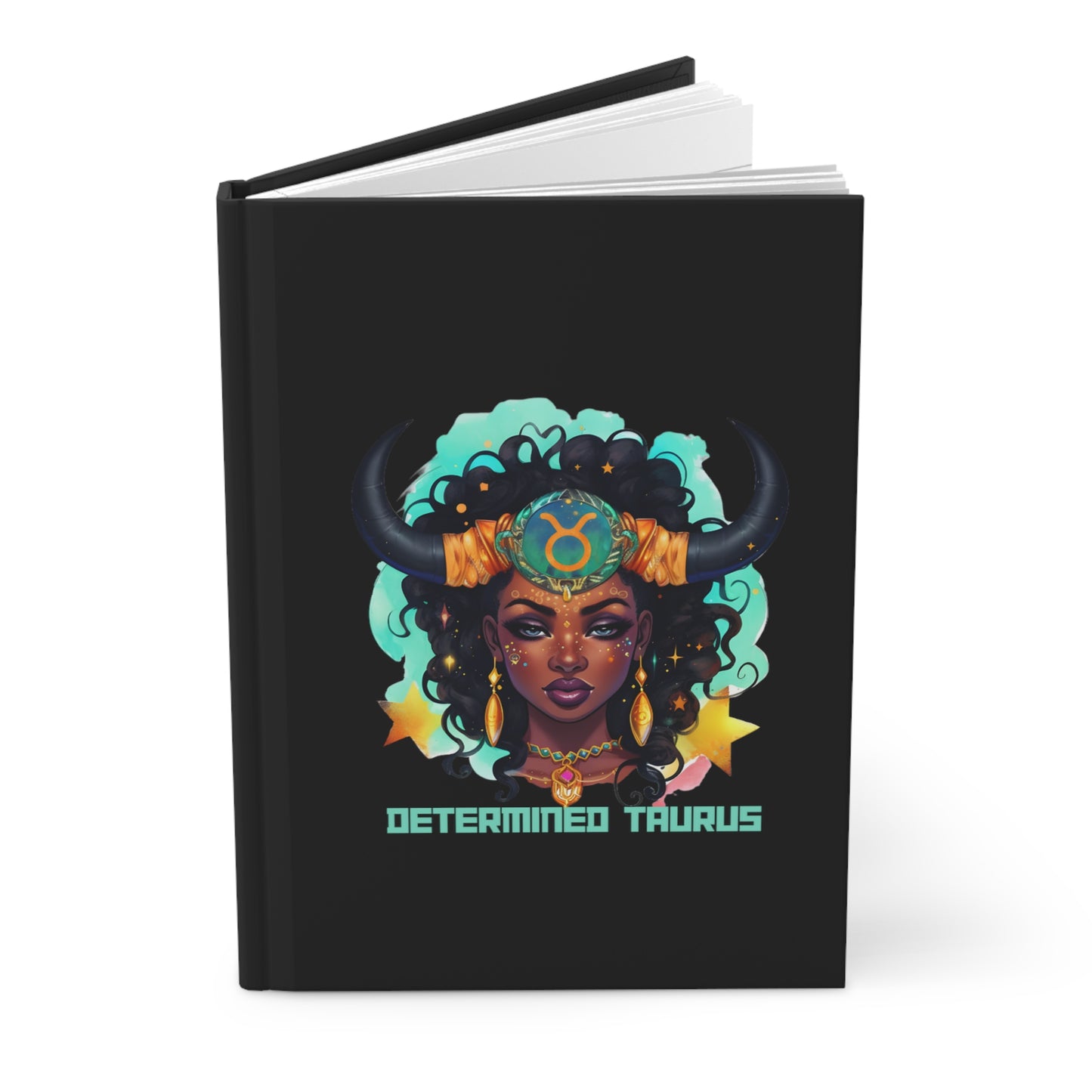 Determined Taurus – Celestial Elegance Hardcover Journal | Joyous Life Journals