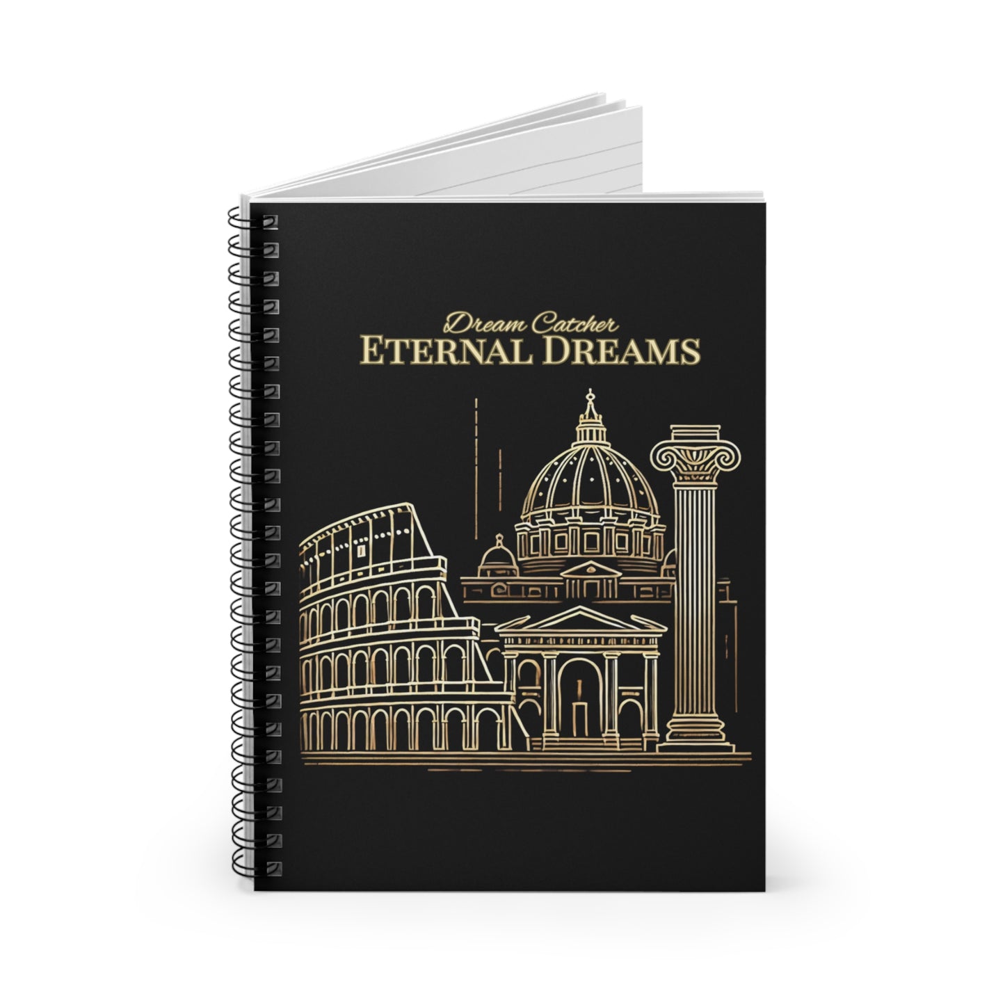 Travel-Inspired Spiral Notebook | Rome Edition | Joyous Life
