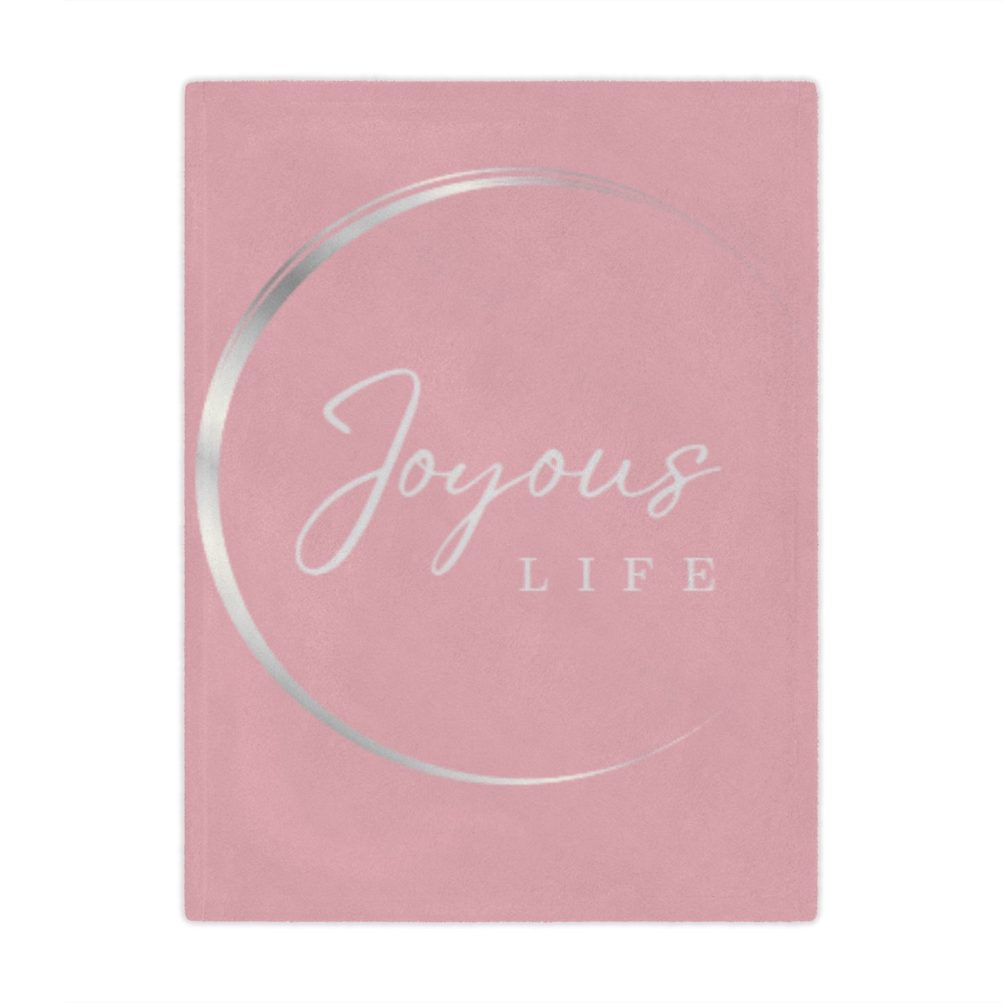 Joyous Life Minky Blanket | Cozy Throw for Home & Gift Giving