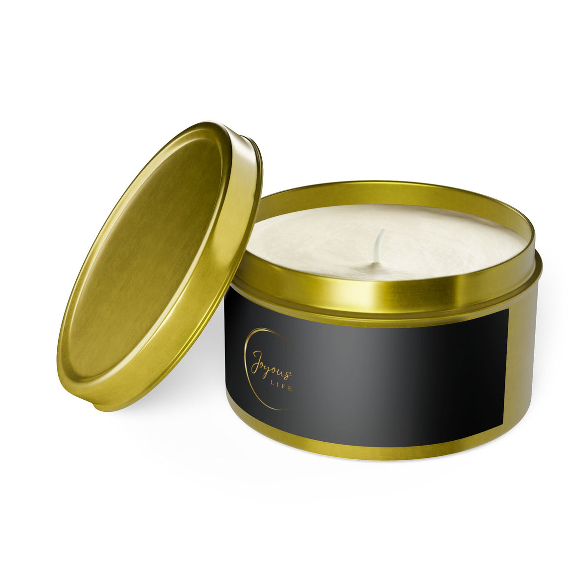 Joyous Life Signature Scented Serenity Tin Candle – 8 oz