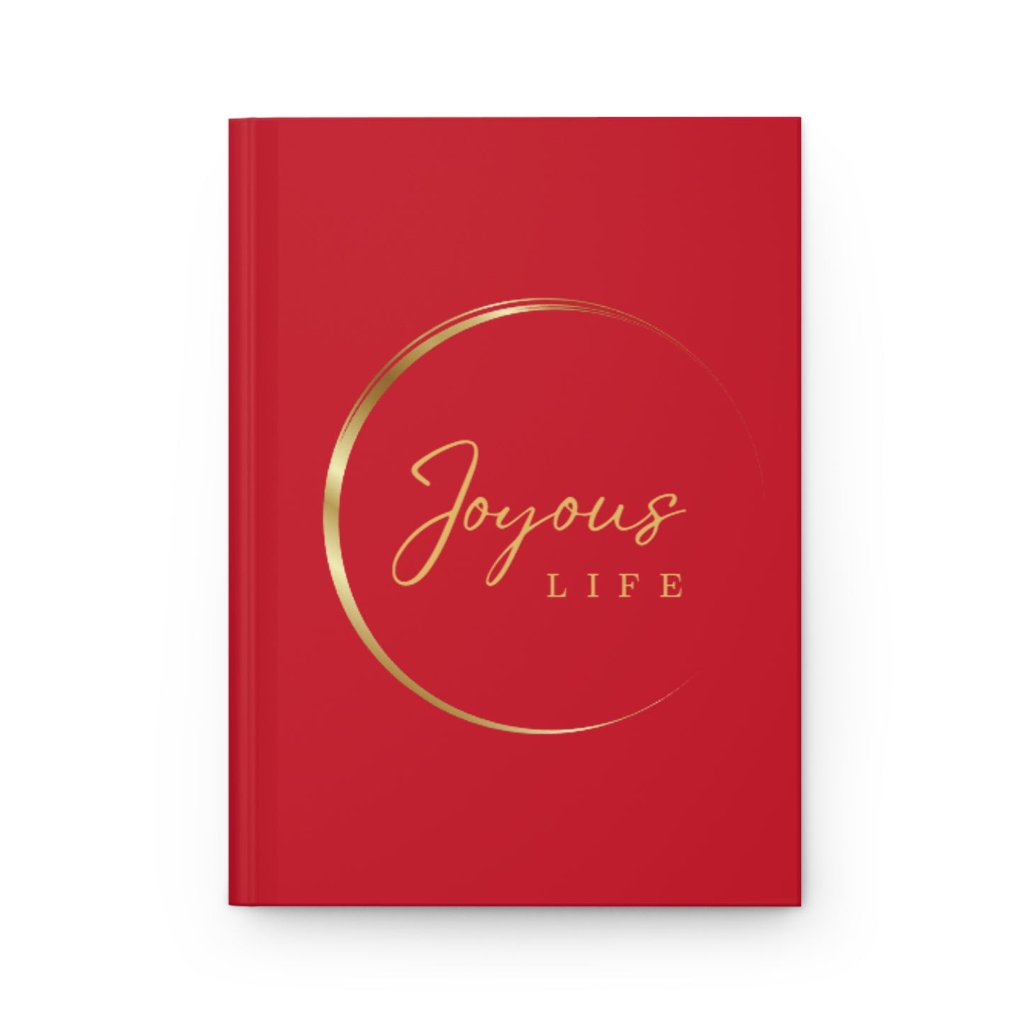 Joyous Life Hardcover Journal | Red & Gold Edition | JLJ