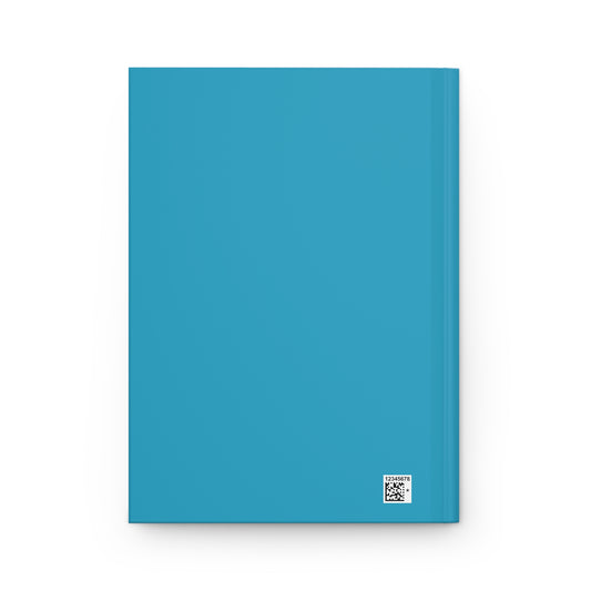 Divine Flavor – Psalm 34:8 Journal | Turquoise Matte Hardcover | Rooted in Grace Collection
