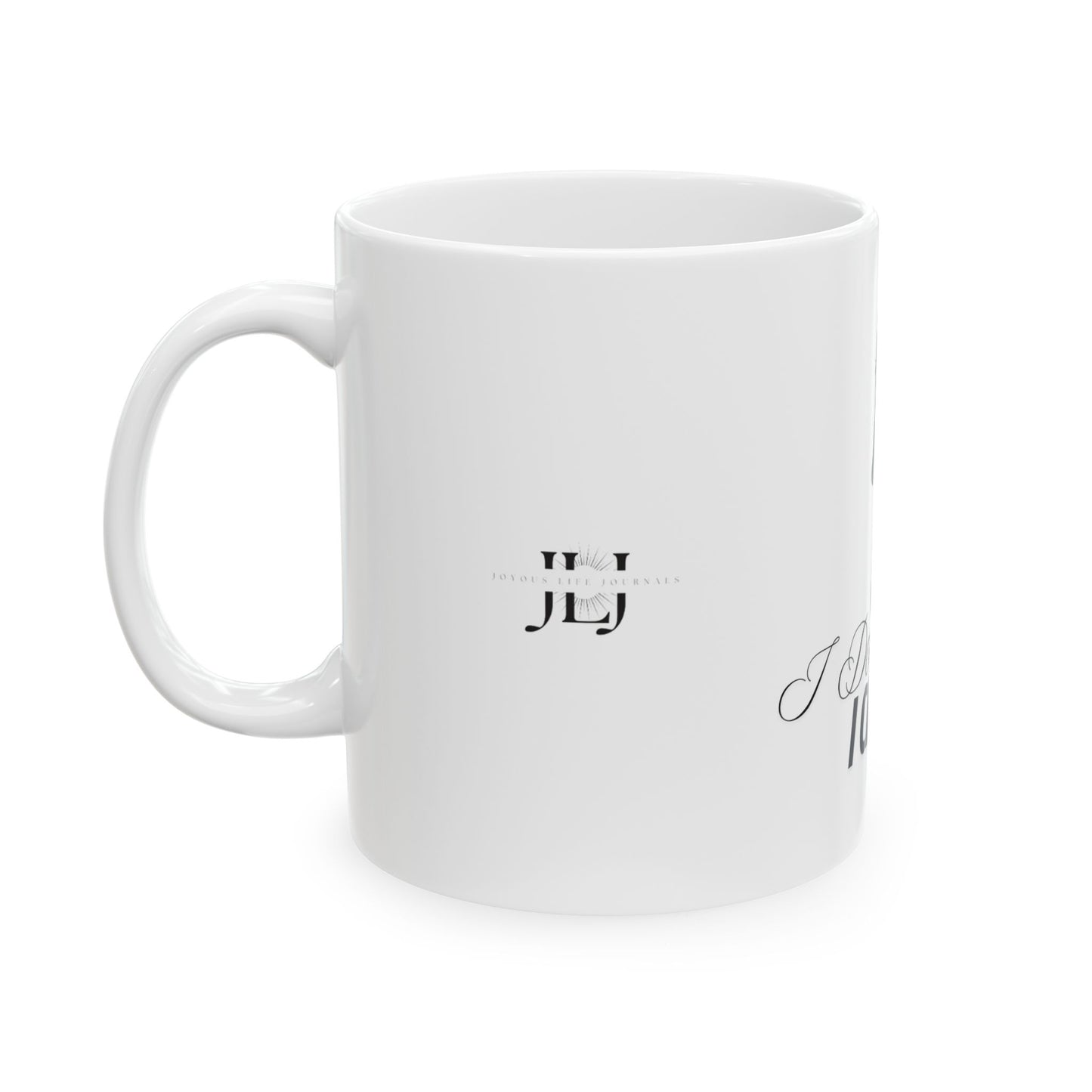 I Don’t Chase I Choose Mug – Motivational Coffee Cup, Inspirational Gift for Women, Affirmation Mug for Self-Love & Boundaries