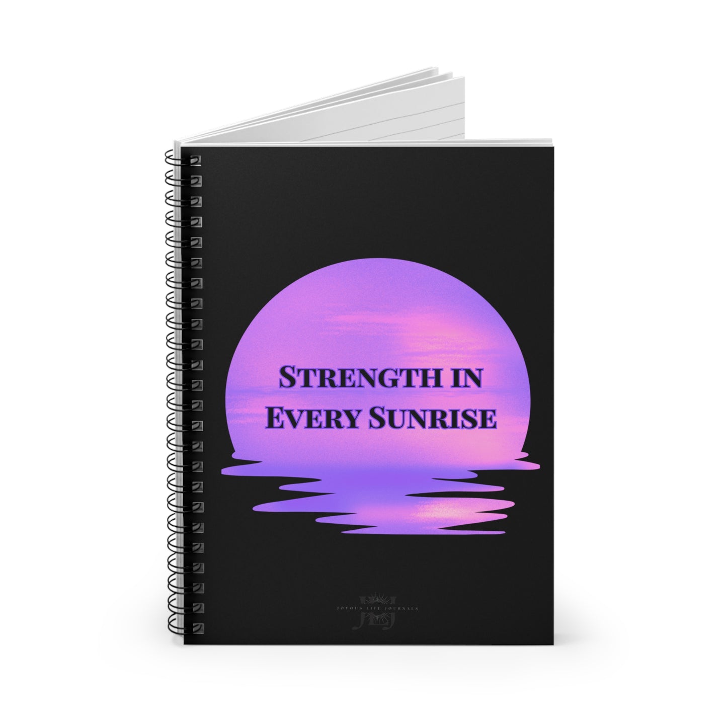 Strength in Every Sunrise Journal – Spiral | Joyous Life Journals