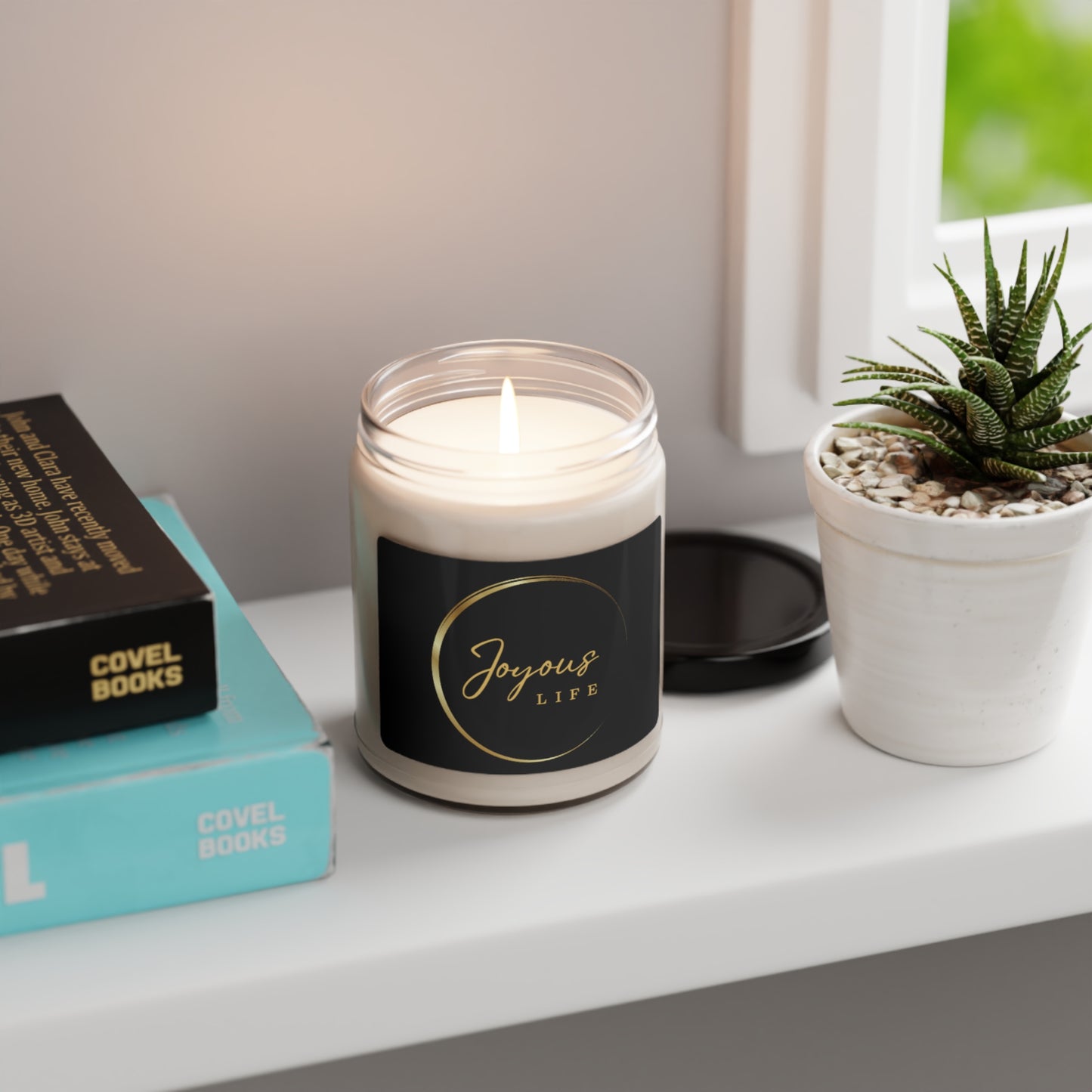 Joyous Life Scented Soy Candle, 9ozJoyous Life Journals
