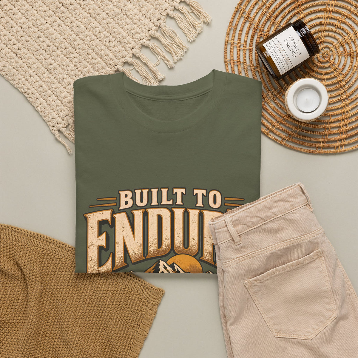 Built to Endure | Unisex Heavy Cotton Graphic Tee