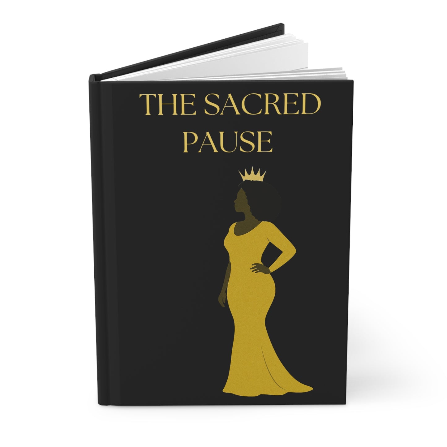 The Sacred Pause, Black & Gold Notebook